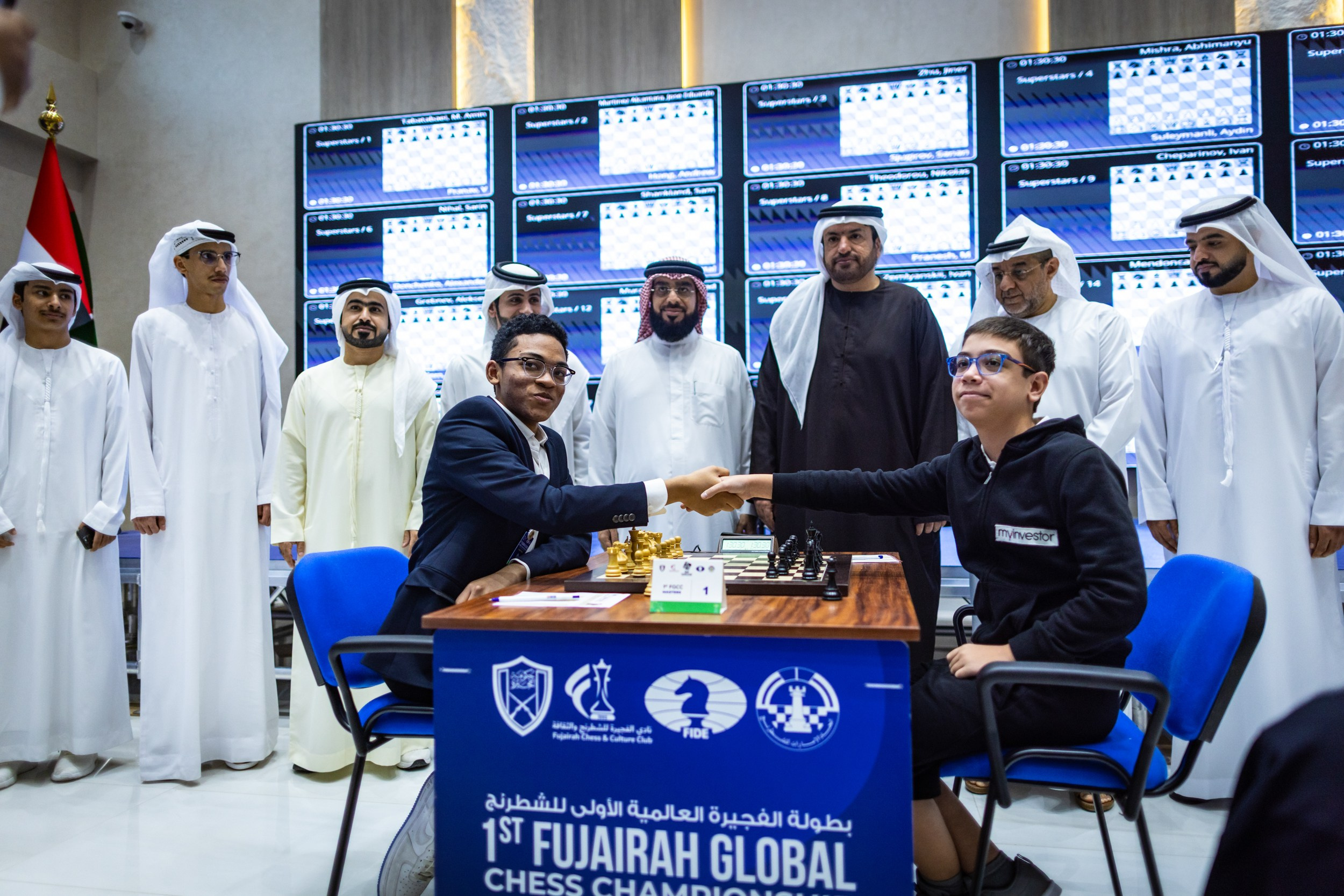 2025.08.30 1st. FUJAIRAH GLOBAL Chess Championship — Round7. Фотограф Анна Штурман (репортажная съёмка любых событий и мероприятий) Anna Shtourman photographer