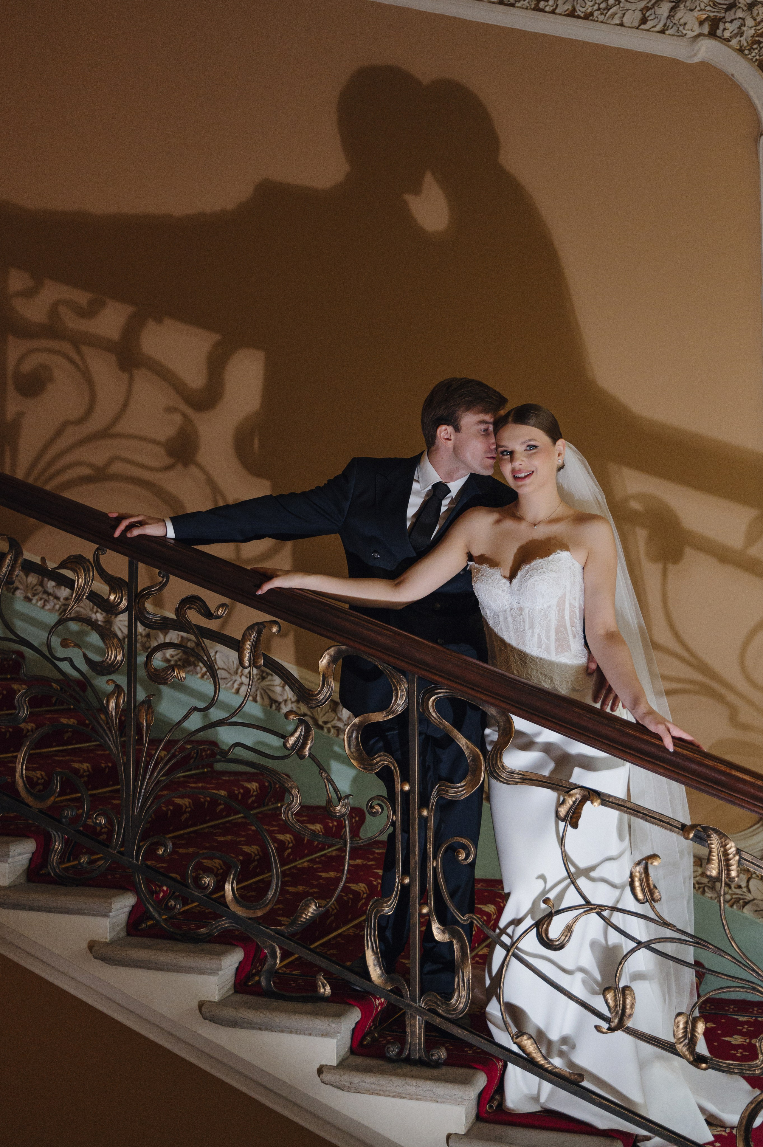 Дмитрий и Луиза. Гостиница Националь и ресторан Белуга. Свадебный фотограф Москва и Санкт-Петербург. Анастасия Чудина