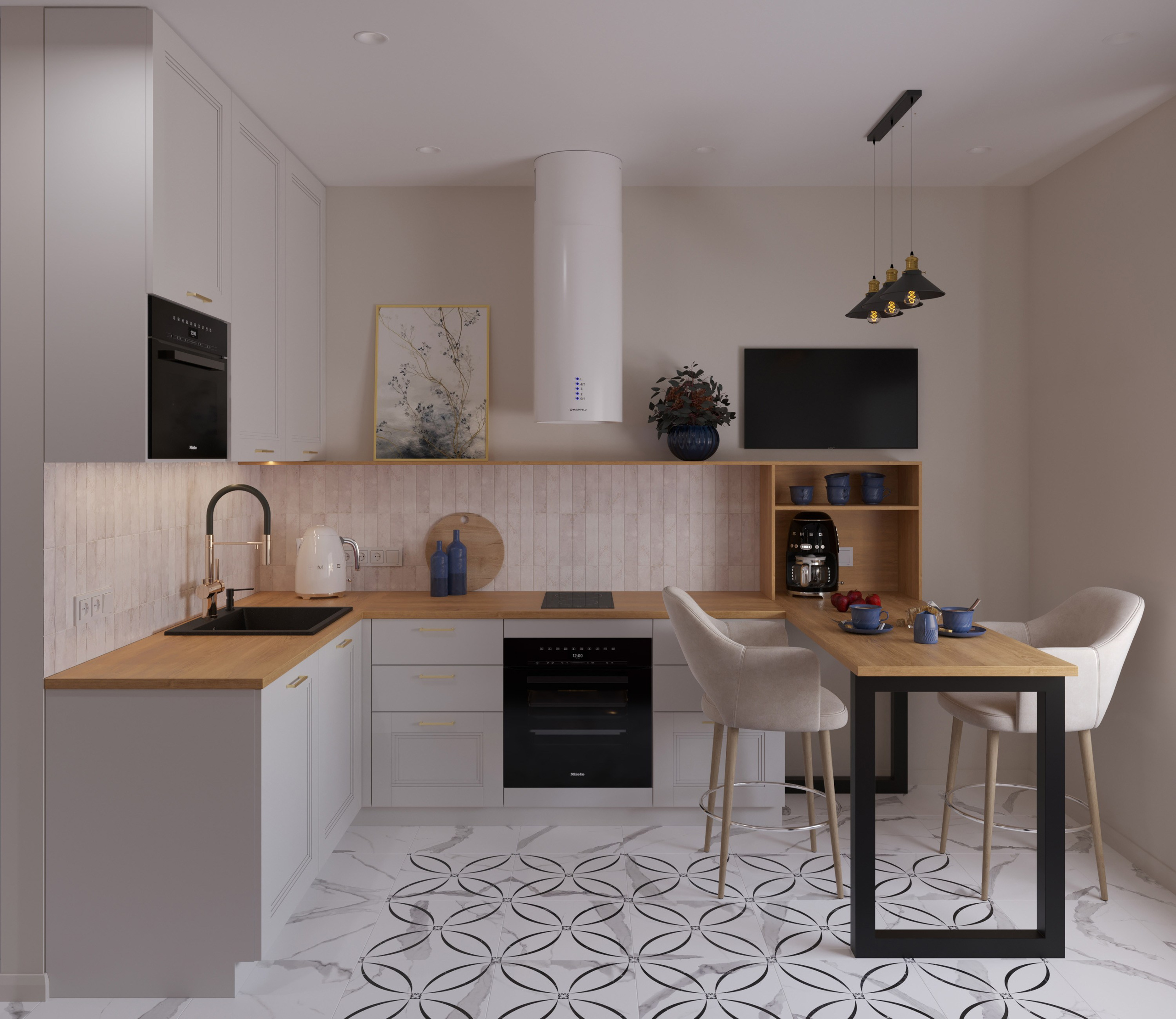 ЖК Дом с курантами, г. Санкт-Петербург. Проект в реализации. Дизайн-студия интерьеров Юлии Ивановой