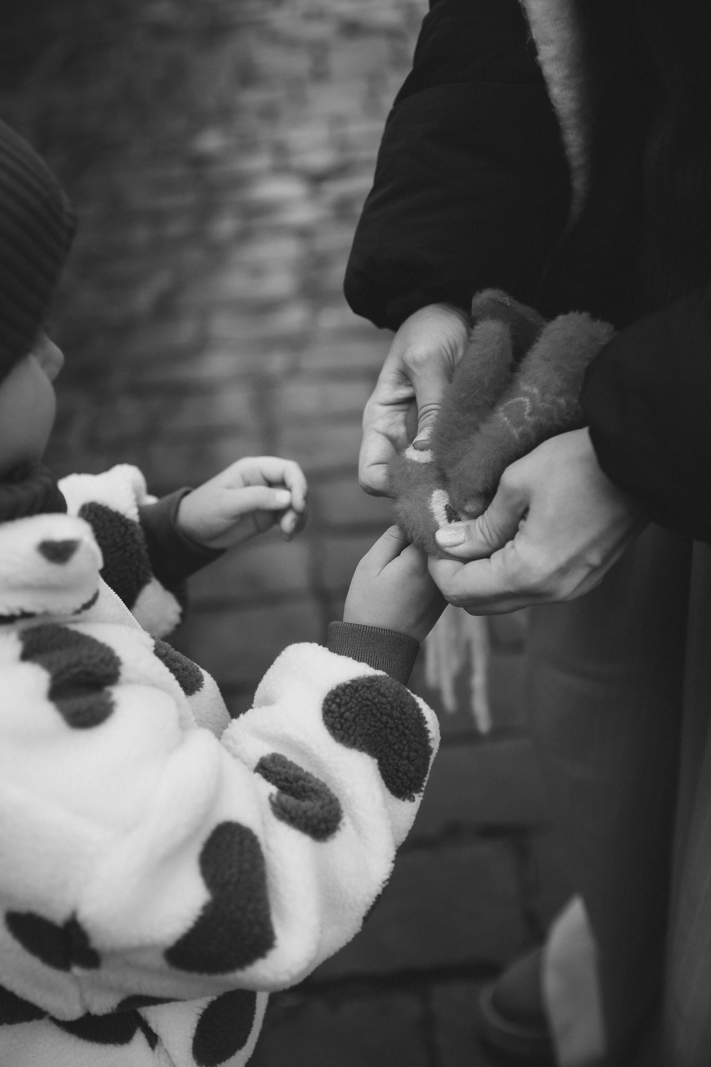 Новогодняя фотосессия на Гум ярмарка мама и дочка. Фотограф Владимир Москва