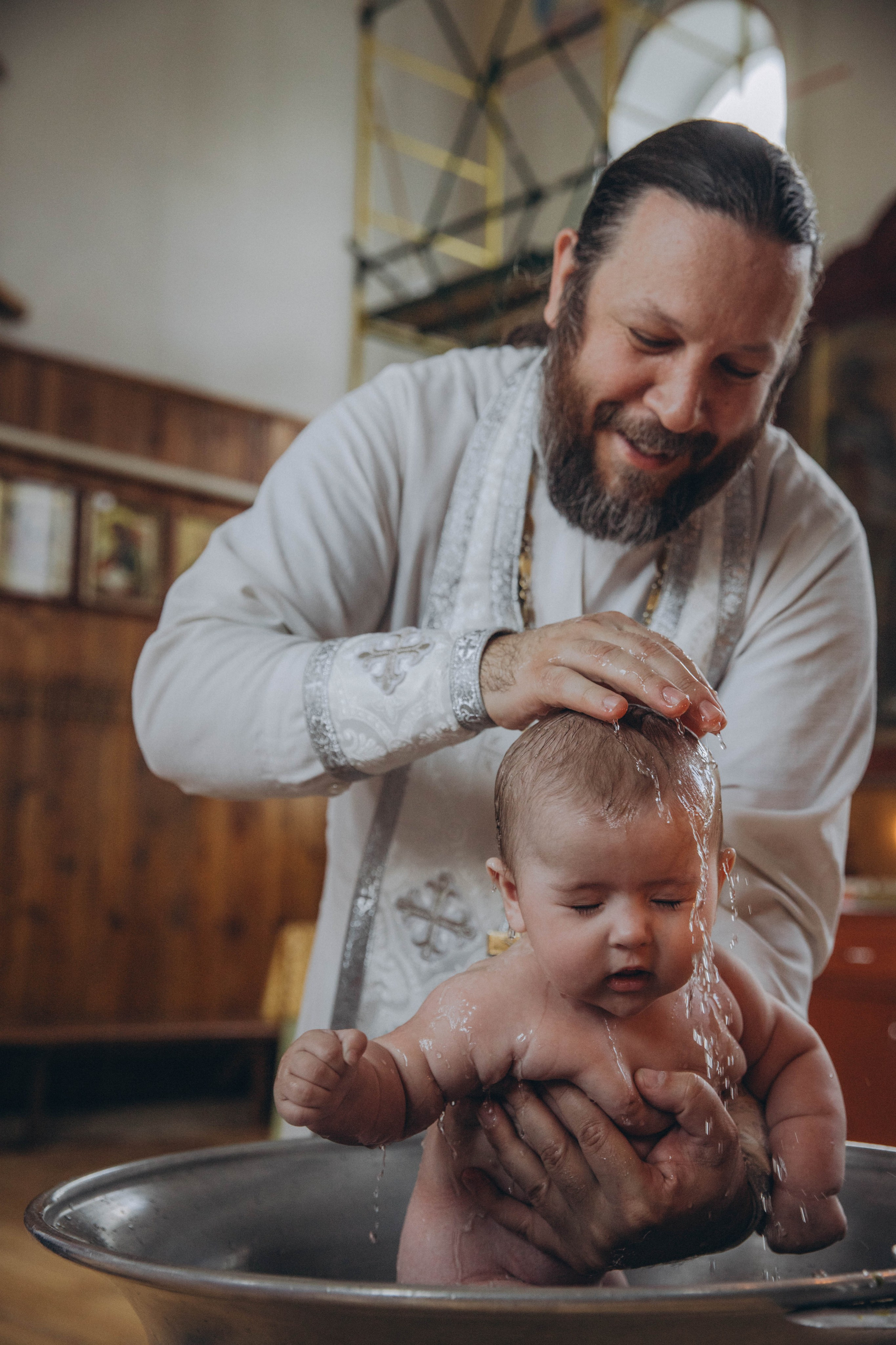 Таинство Крещения. Фотограф новорожденных в Волгограде и Волжском Карина Воробьева