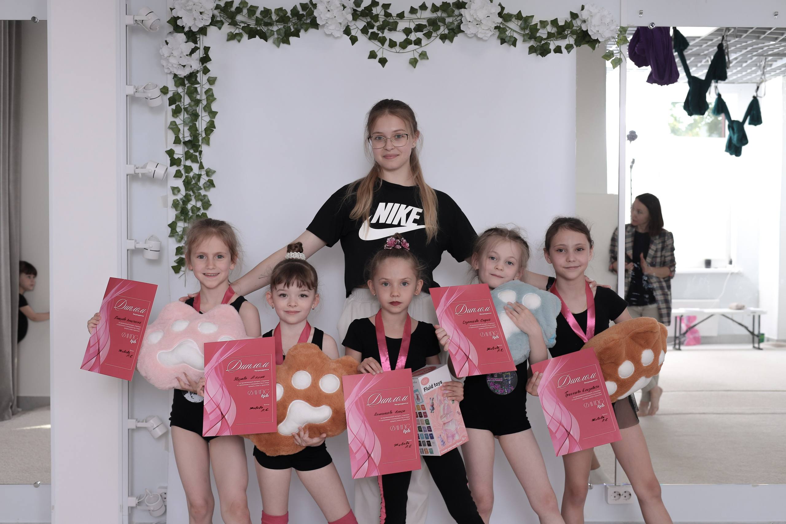 Открытый урок гимнастика. Фотограф Надршина Лилия