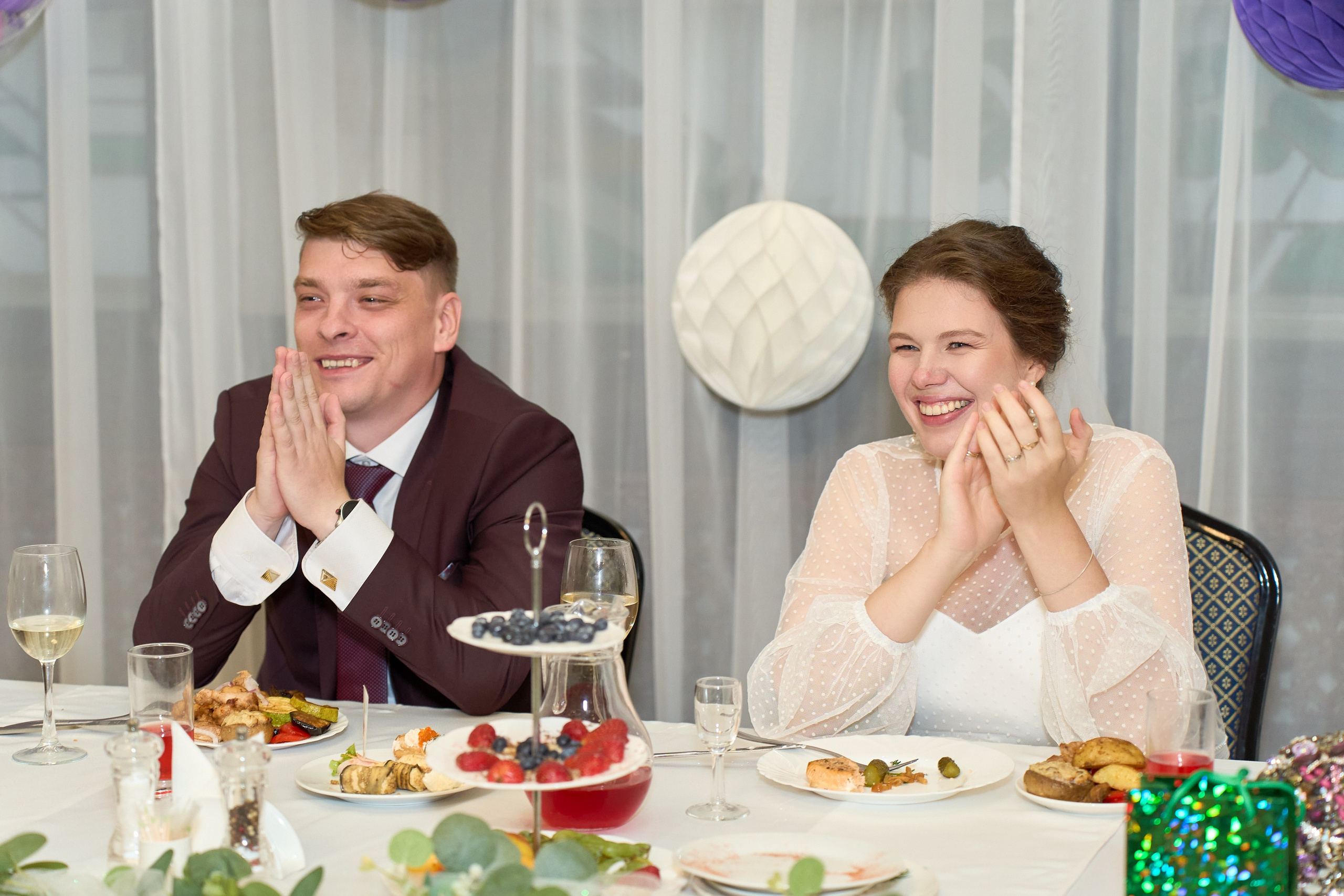 Свадебный банкет. Репортажный и портретный фотограф в Томске Ларионов Артём