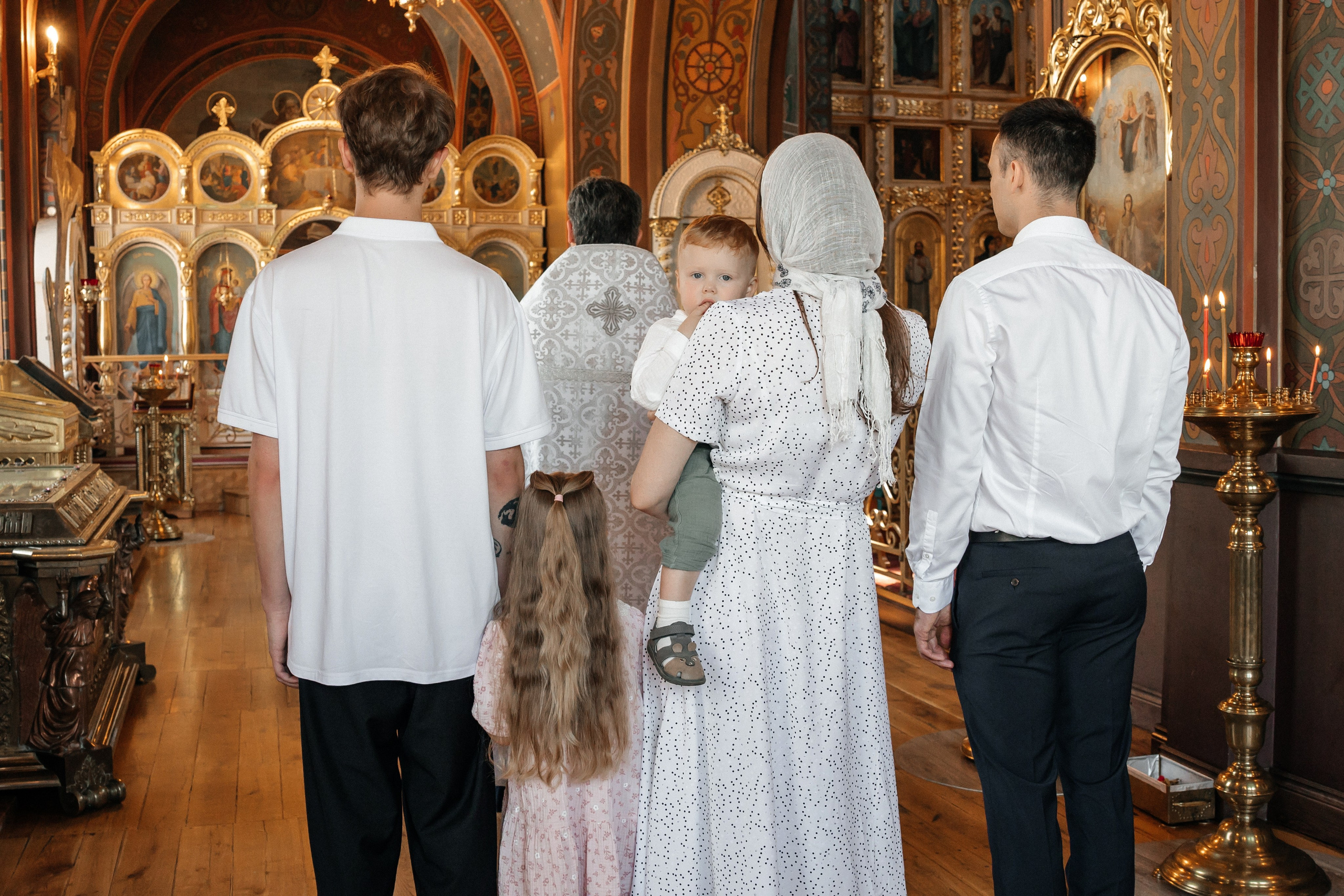 Крещение София и Сережа. Фотограф Краснодар