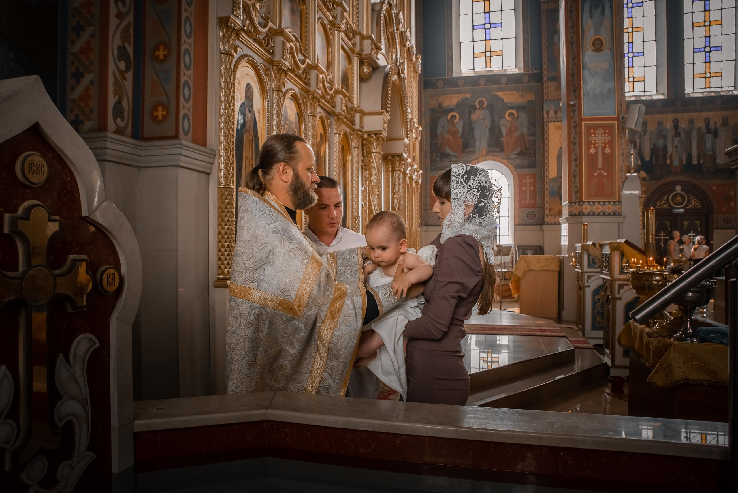 КРЕЩЕНИЕ КЛИМА. Свадебный и семейный фотограф в Краснодарском крае