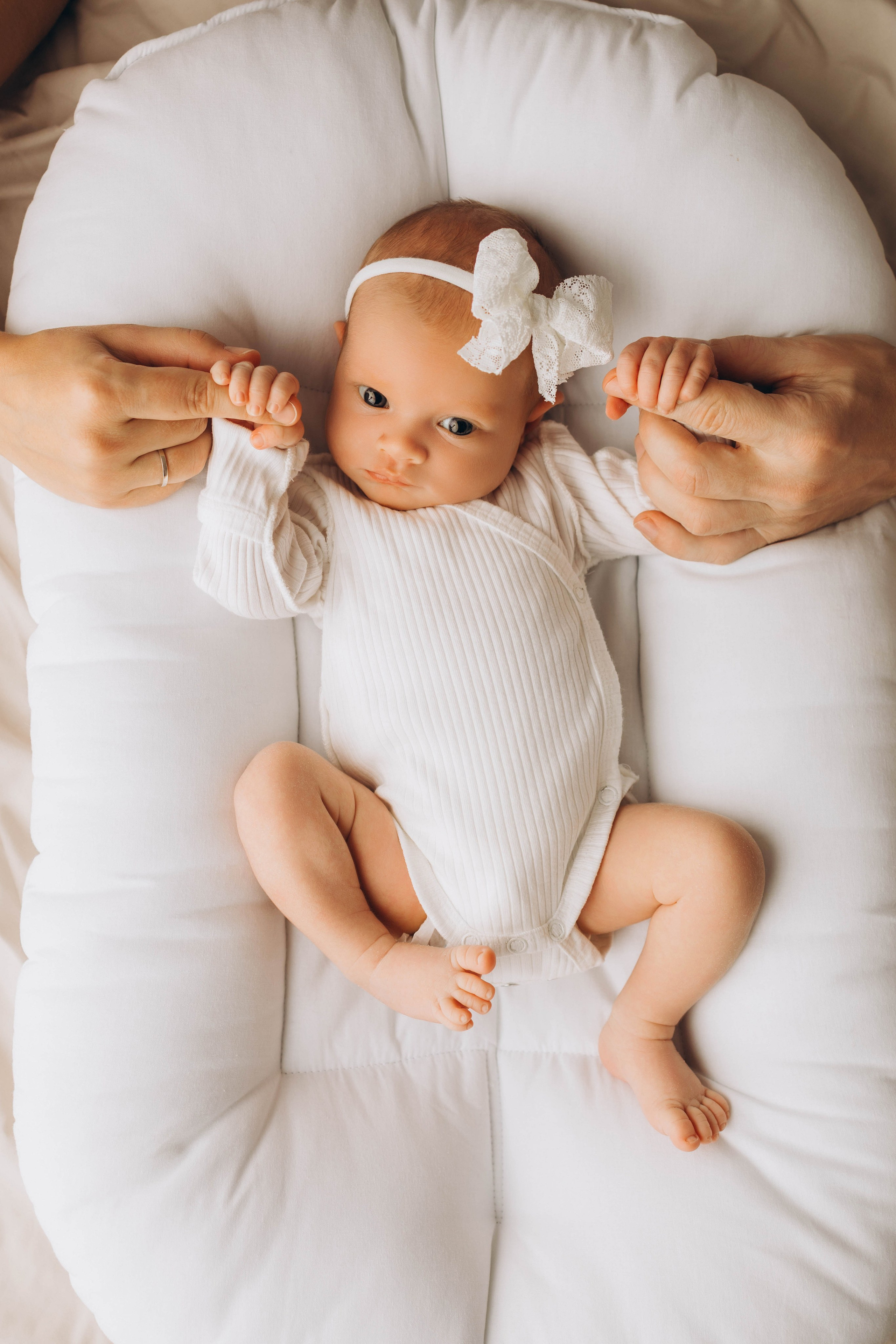 Кира 6 дней. Фотограф новорождённых Newborn Москва