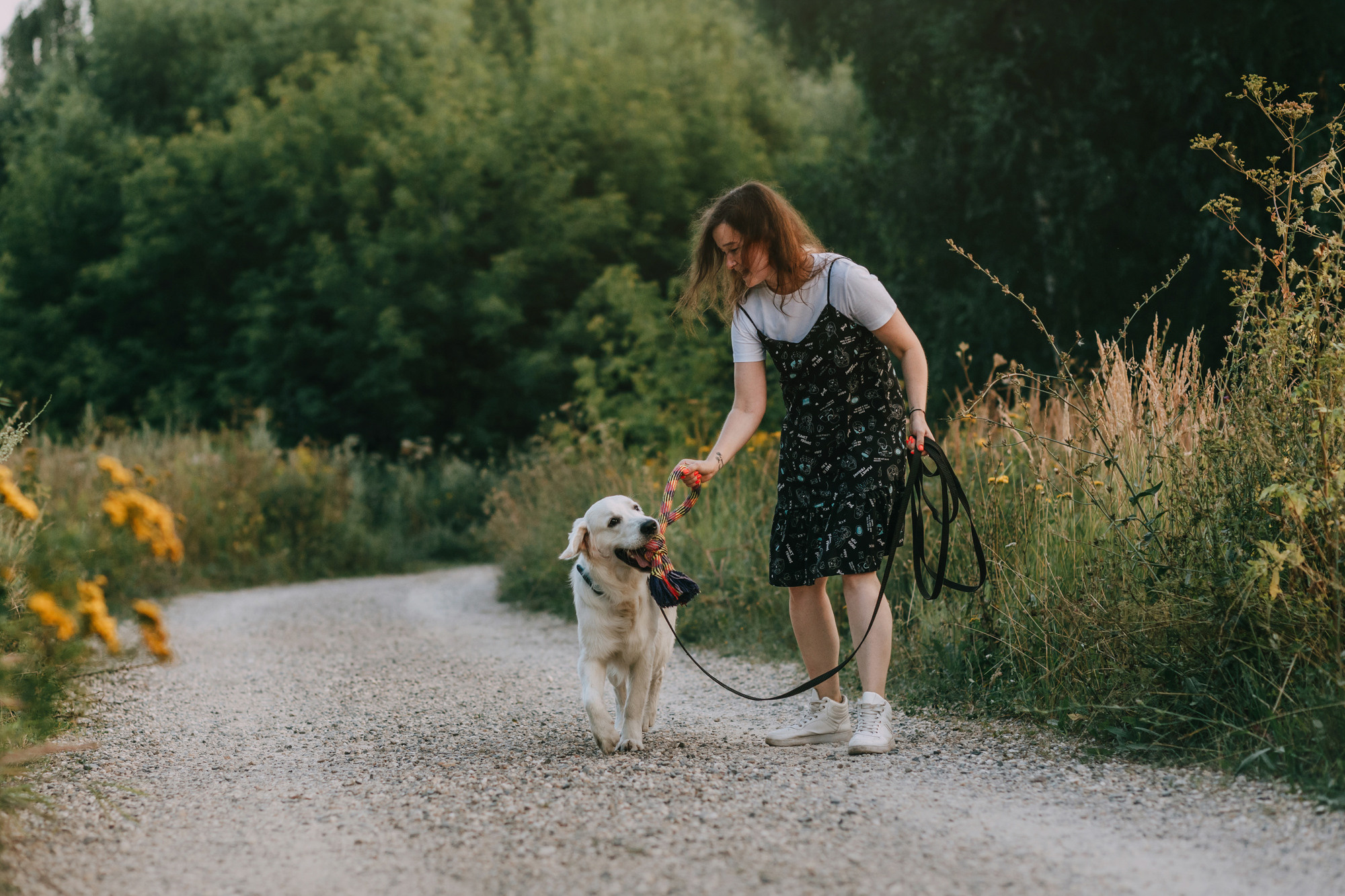 Ольга и Винни. Фотограф-анималист Елена Радченко, Москва