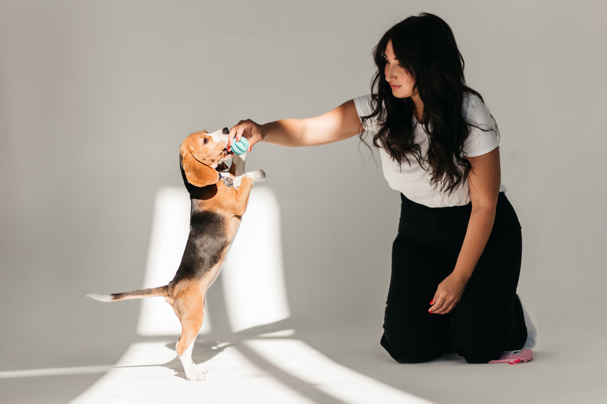 Наталия и Булочка. Фотограф-анималист Елена Радченко, Москва