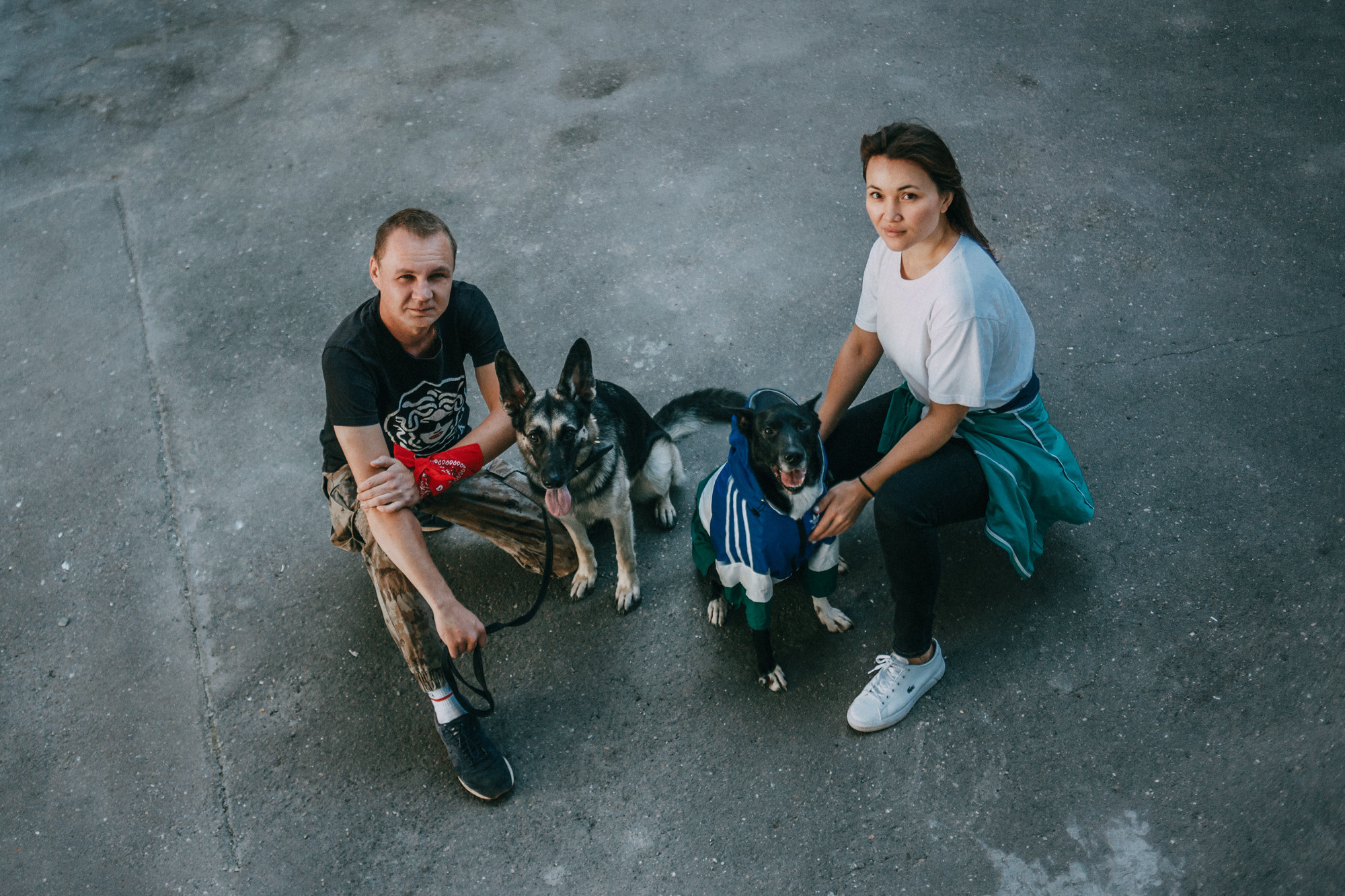 Элина, Слава, Байкал и Аксель. Фотограф-анималист Елена Радченко, Москва