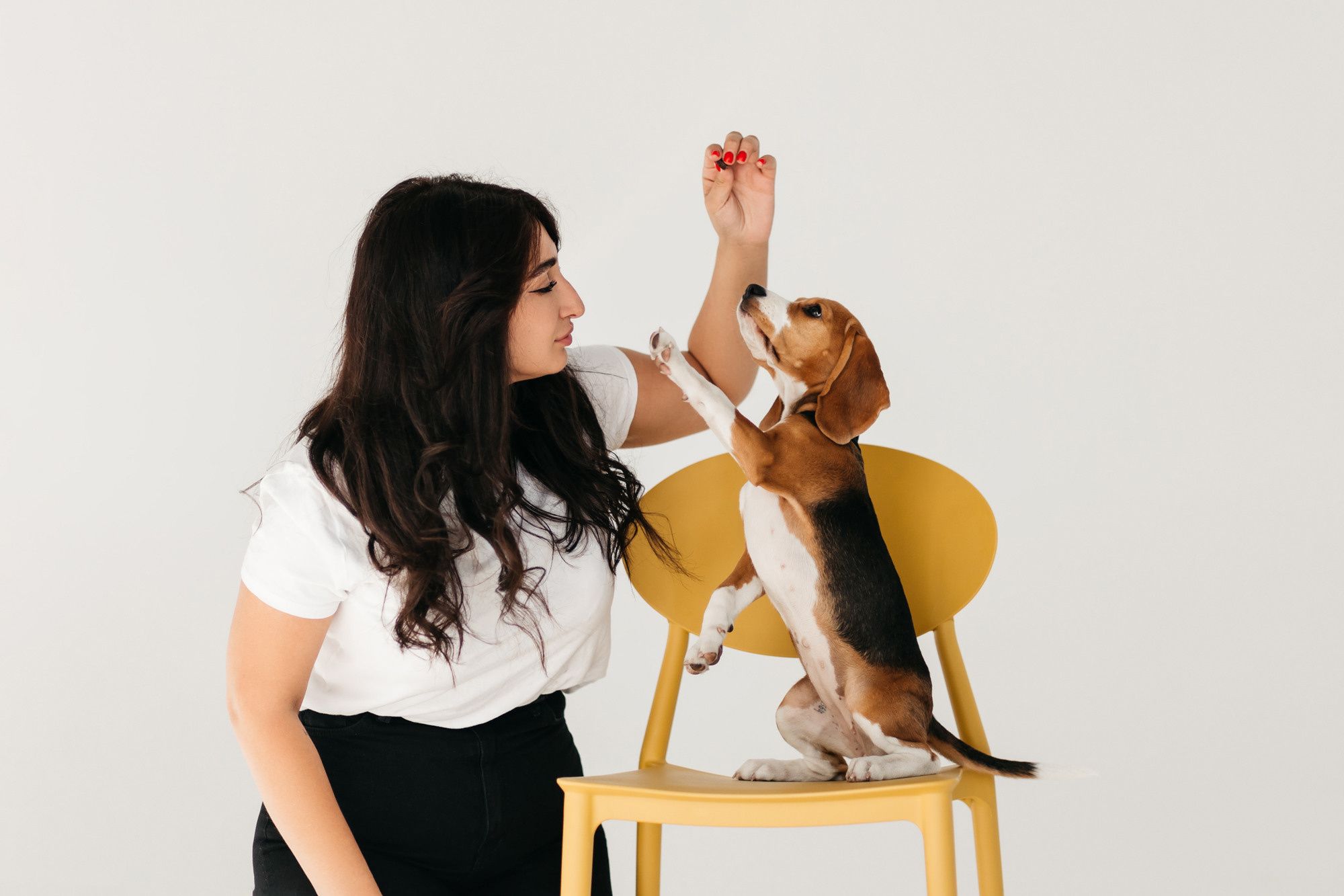 Наталия и Булочка. Фотограф-анималист Елена Радченко, Москва