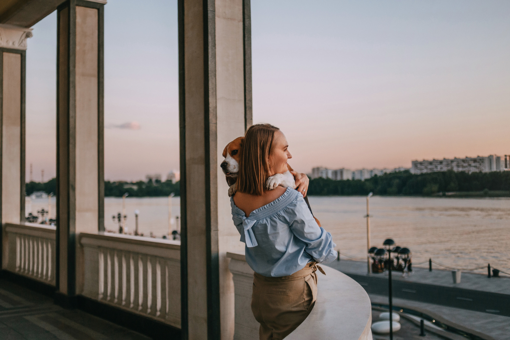 Марина, Максим и Дэй. Фотограф-анималист Елена Радченко, Москва
