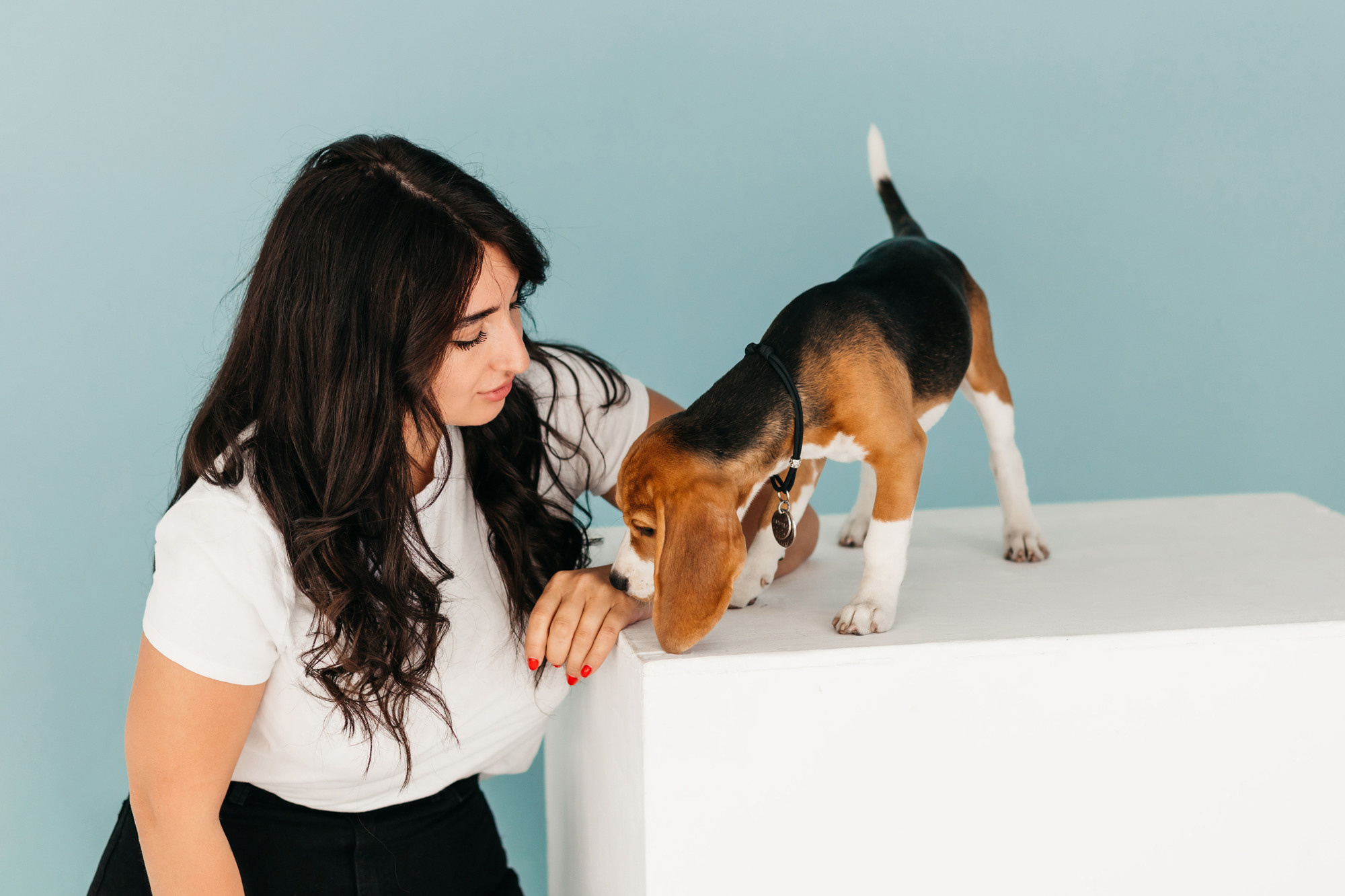 Наталия и Булочка. Фотограф-анималист Елена Радченко, Москва