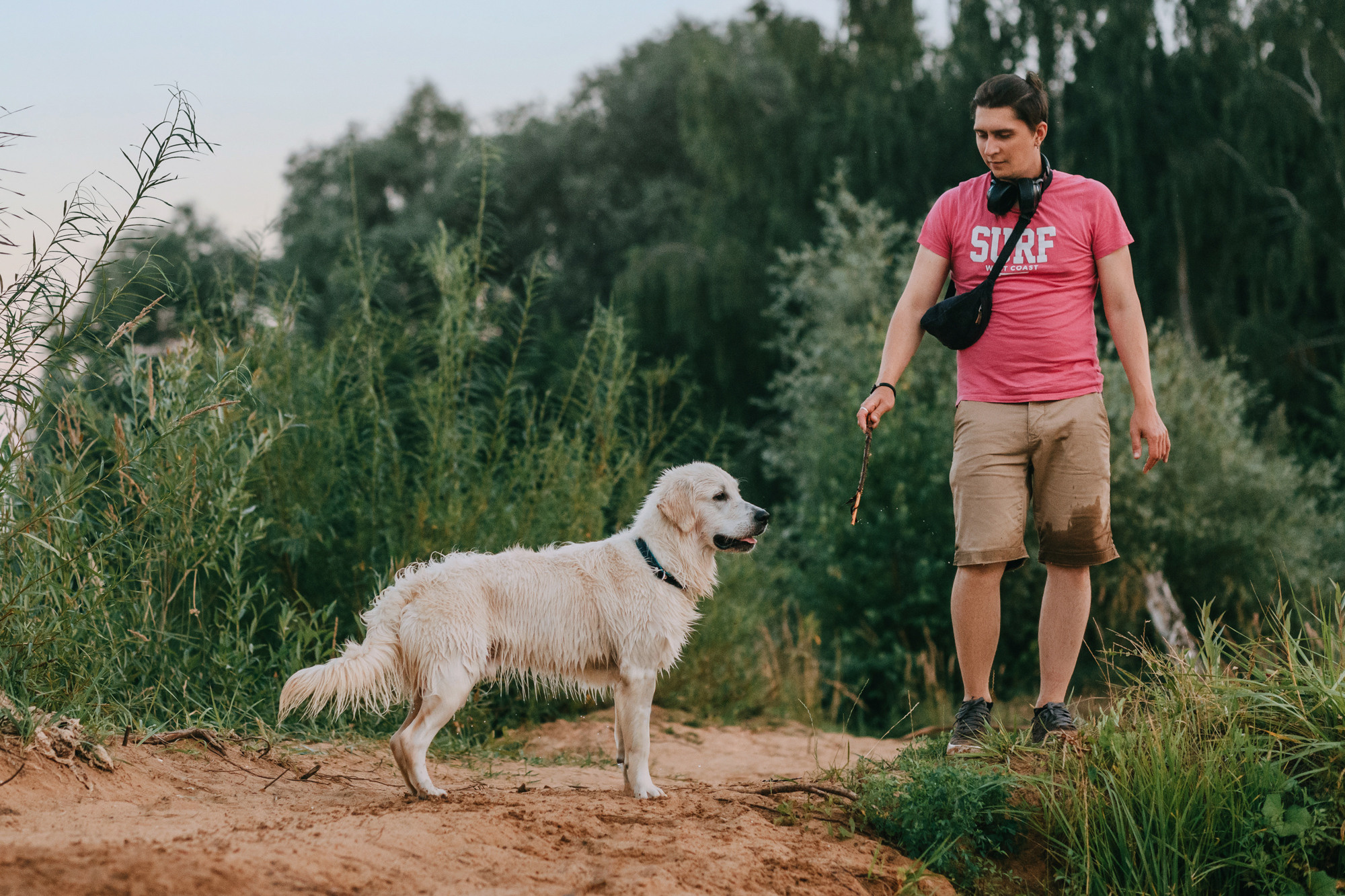 Ольга и Винни. Фотограф-анималист Елена Радченко, Москва