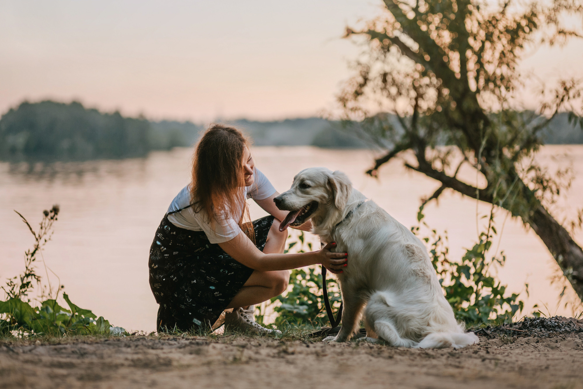 Ольга и Винни. Фотограф-анималист Елена Радченко, Москва