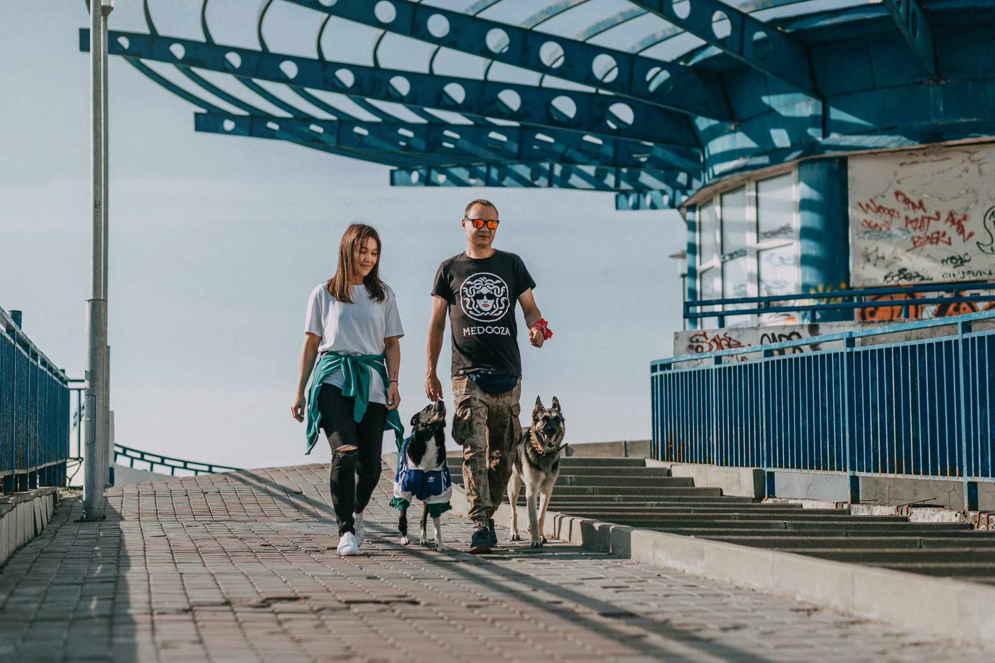 Элина, Слава, Байкал и Аксель. Фотограф-анималист Елена Радченко, Москва