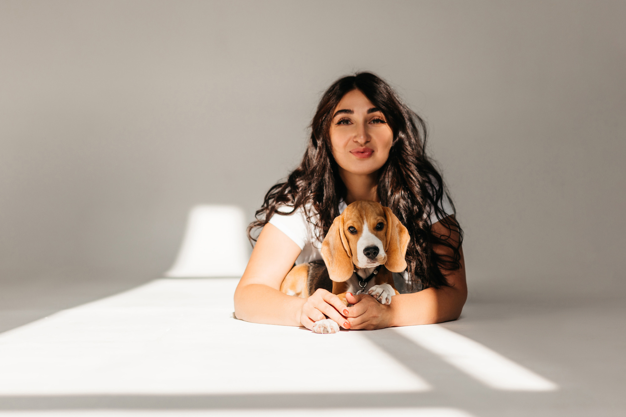 Наталия и Булочка. Фотограф-анималист Елена Радченко, Москва