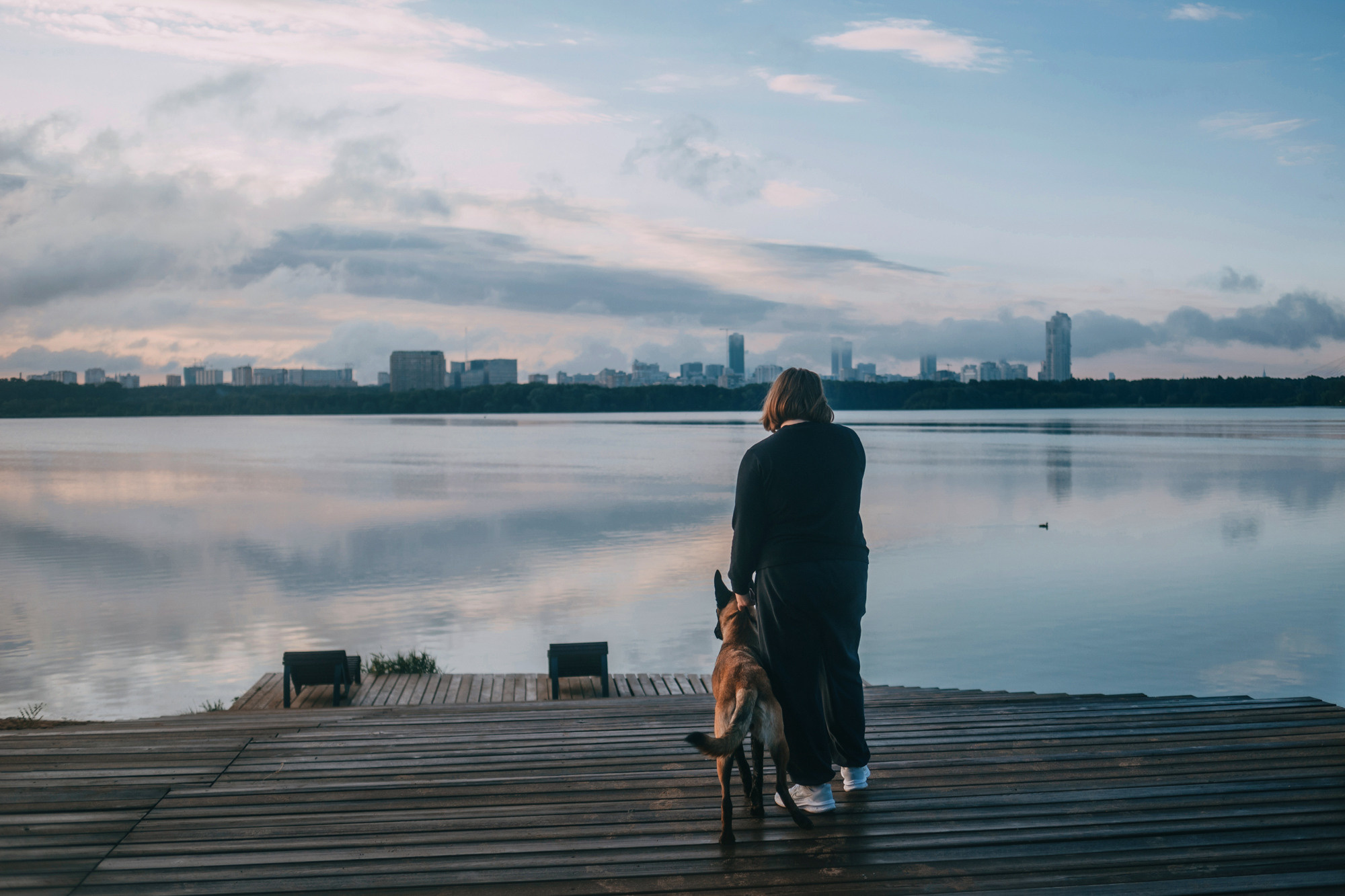 Полина и Ишка. Фотограф-анималист Елена Радченко, Москва