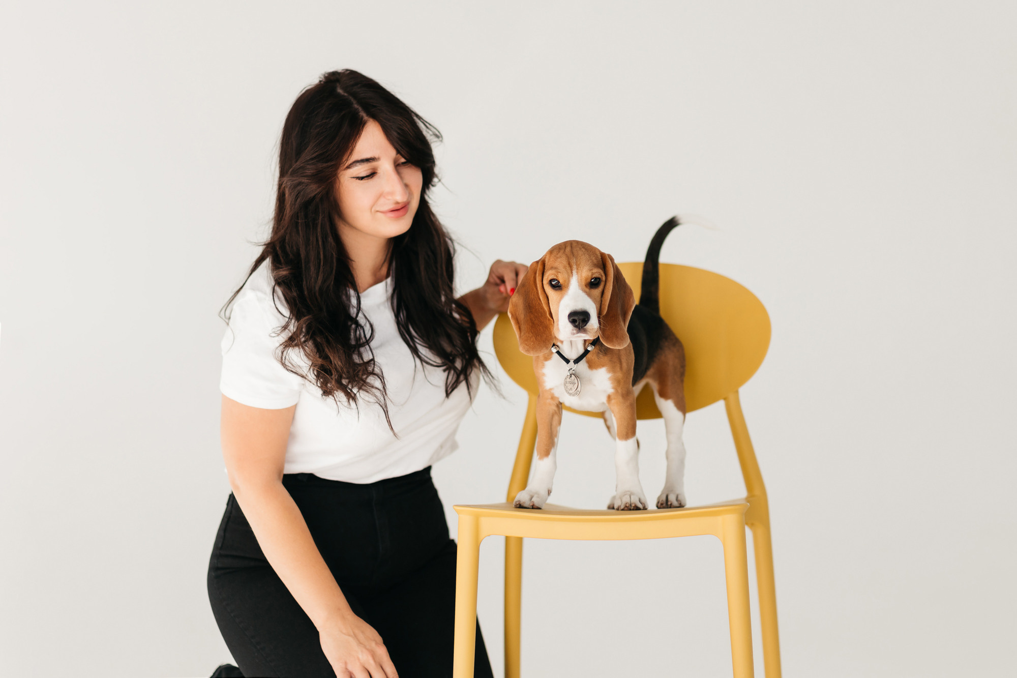 Наталия и Булочка. Фотограф-анималист Елена Радченко, Москва