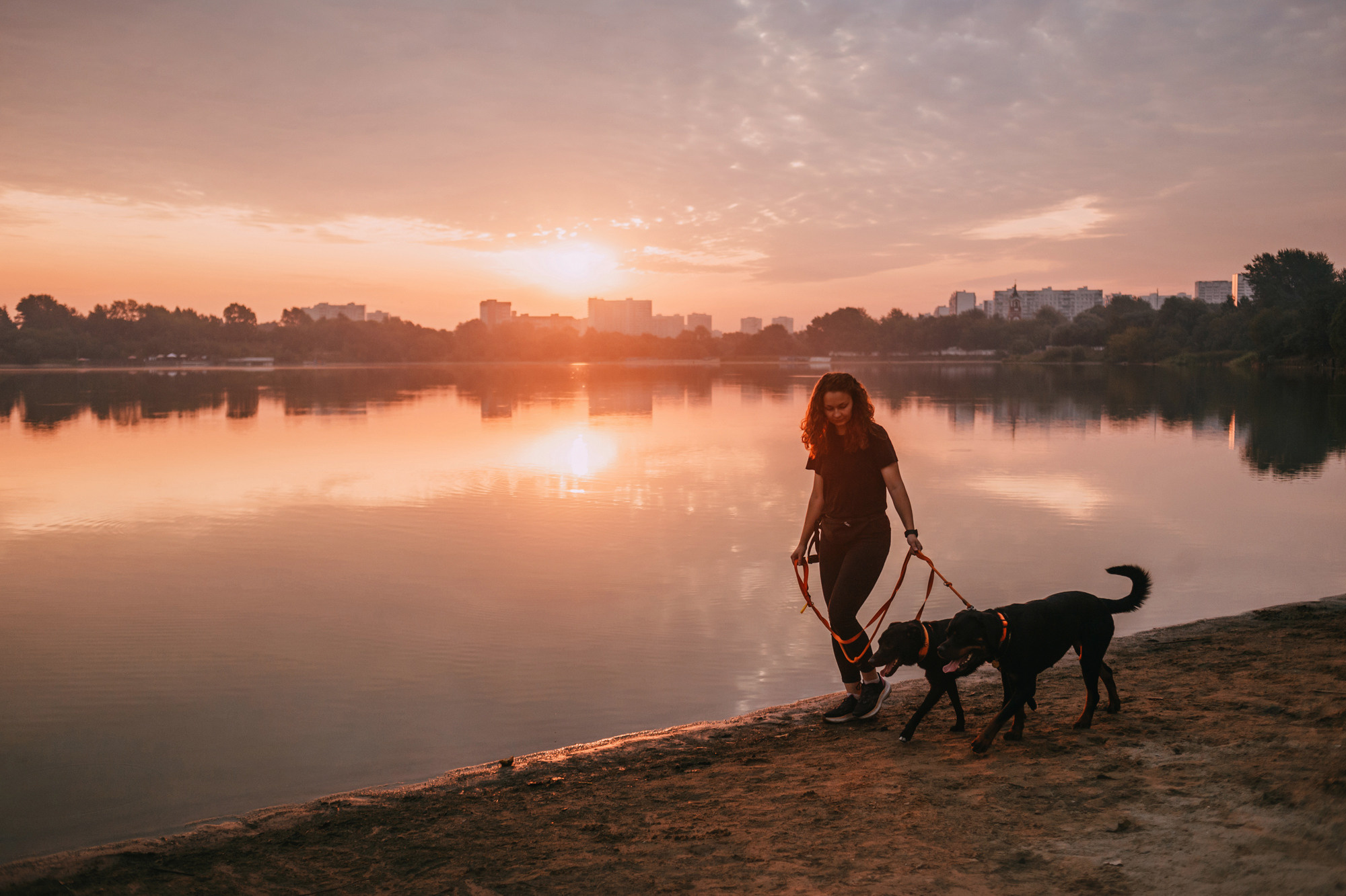 Виктория, Финн и Ливи. Фотограф-анималист Елена Радченко, Москва