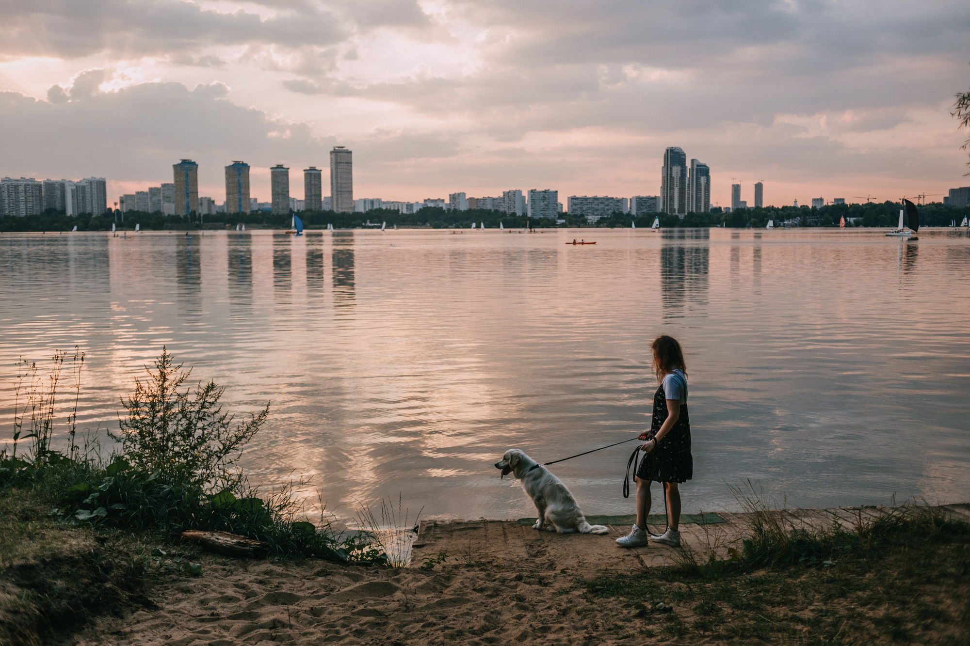 Ольга и Винни. Фотограф-анималист Елена Радченко, Москва