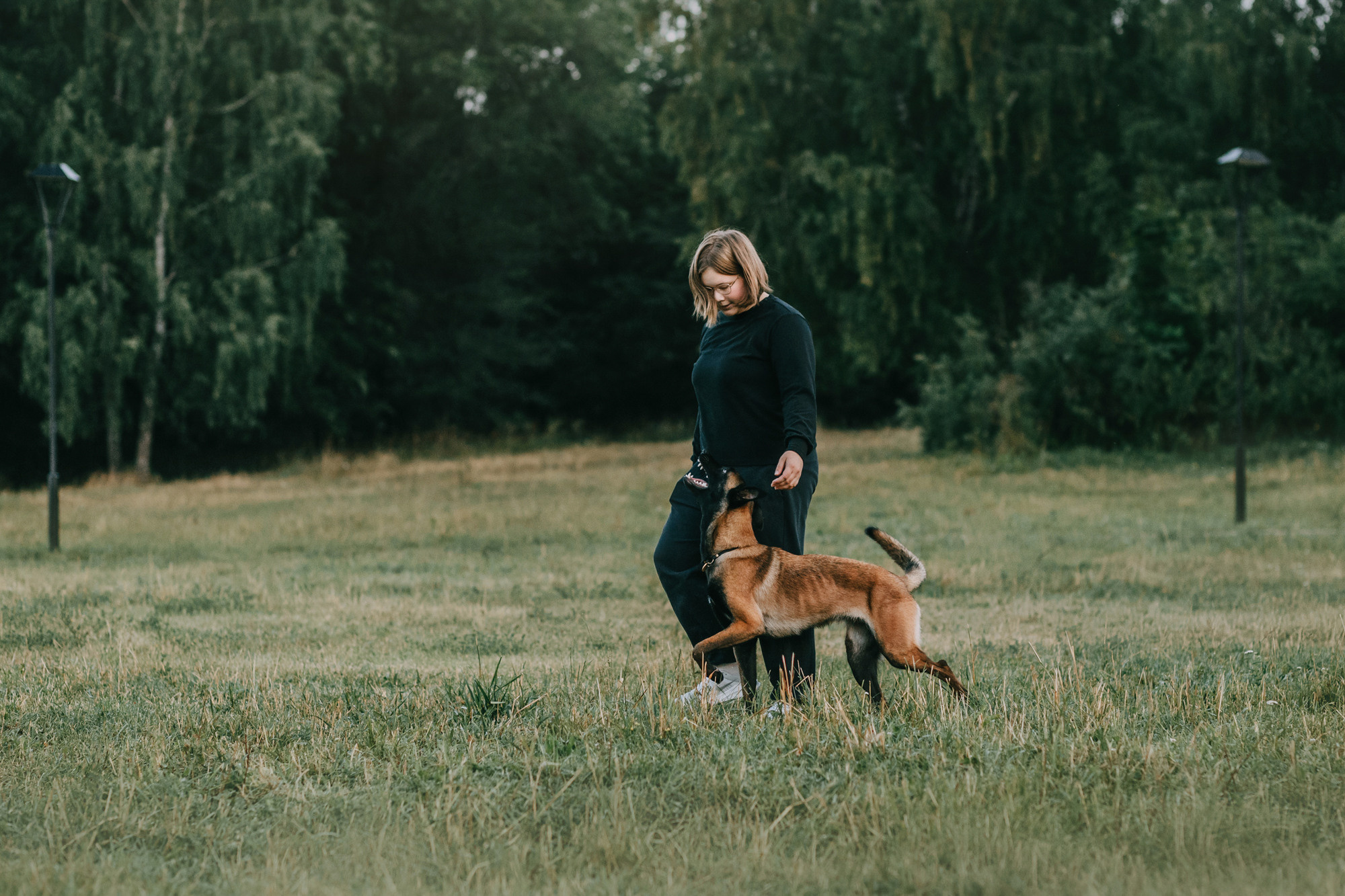 Полина и Ишка. Фотограф-анималист Елена Радченко, Москва