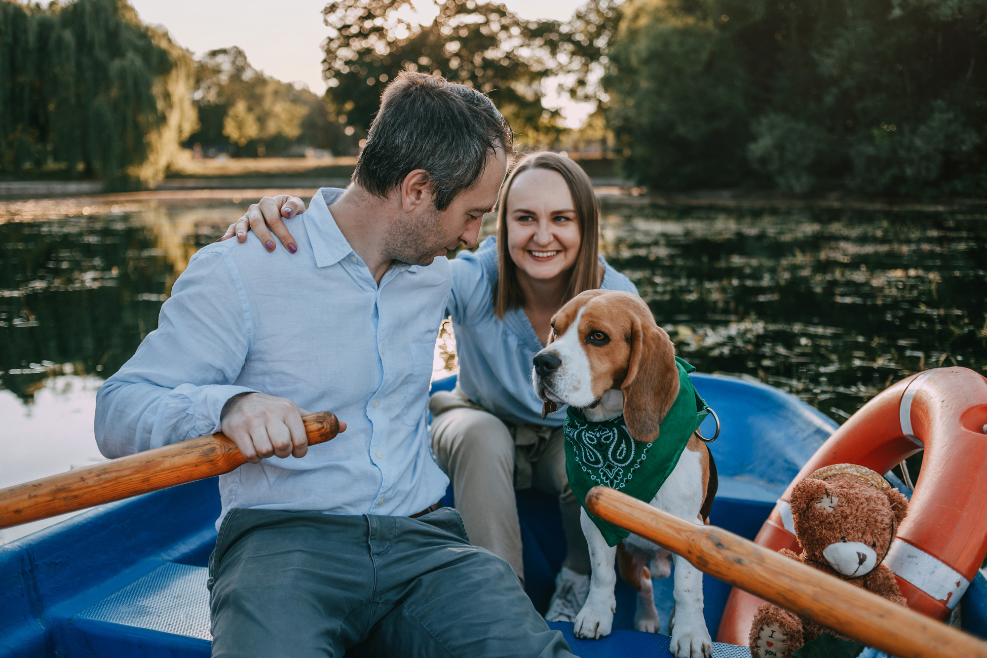 Марина, Максим и Дэй. Фотограф-анималист Елена Радченко, Москва