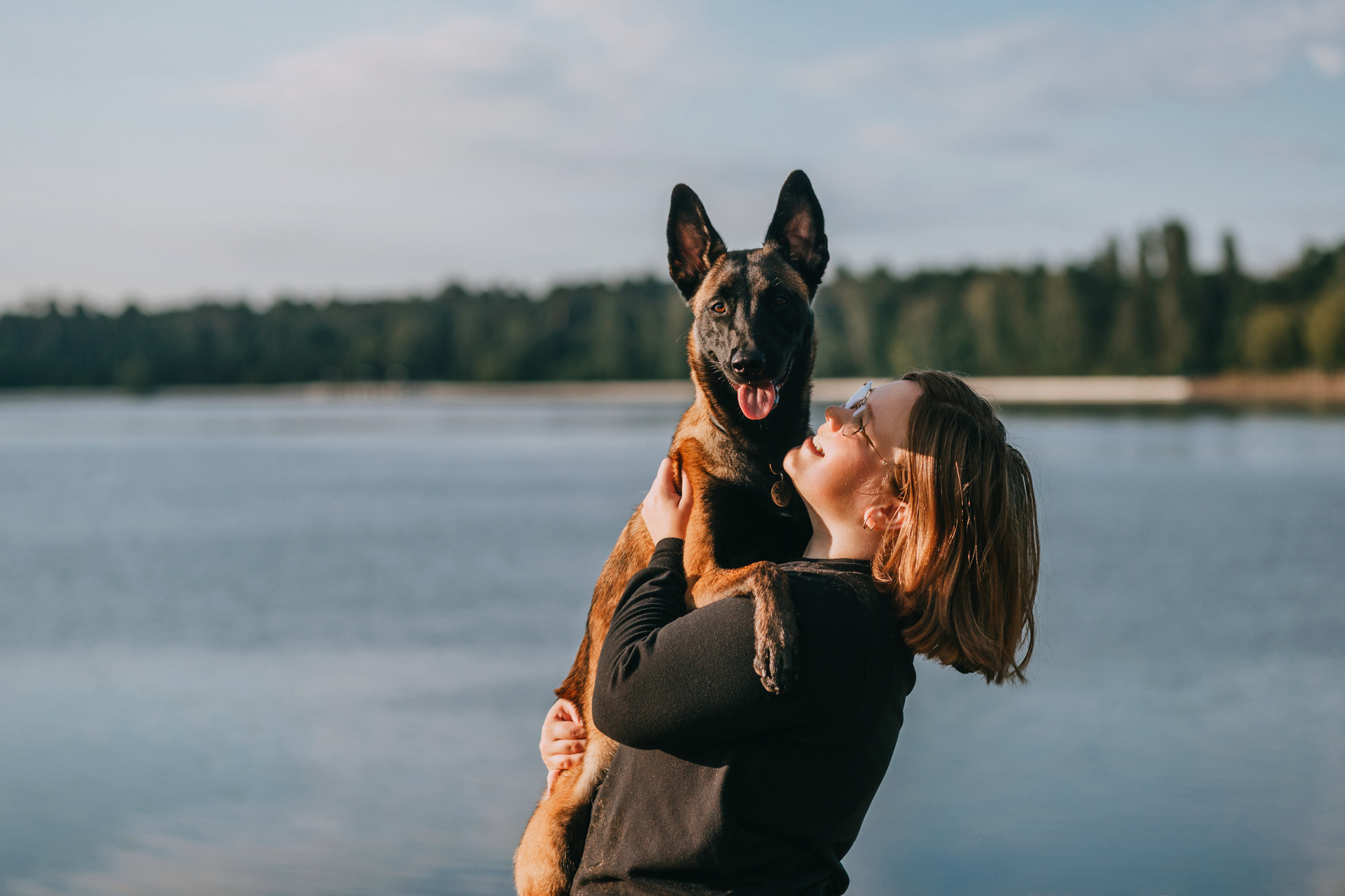 Полина и Ишка. Фотограф-анималист Елена Радченко, Москва