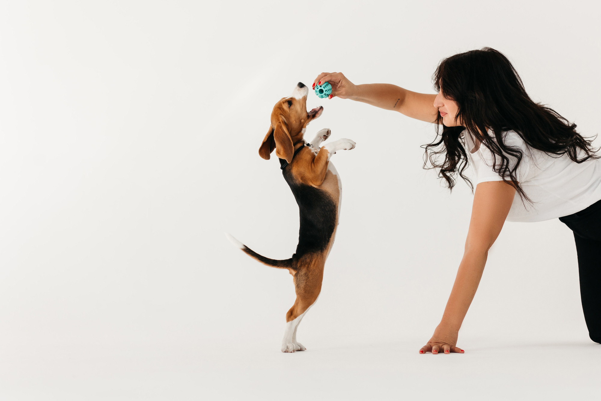 Наталия и Булочка. Фотограф-анималист Елена Радченко, Москва