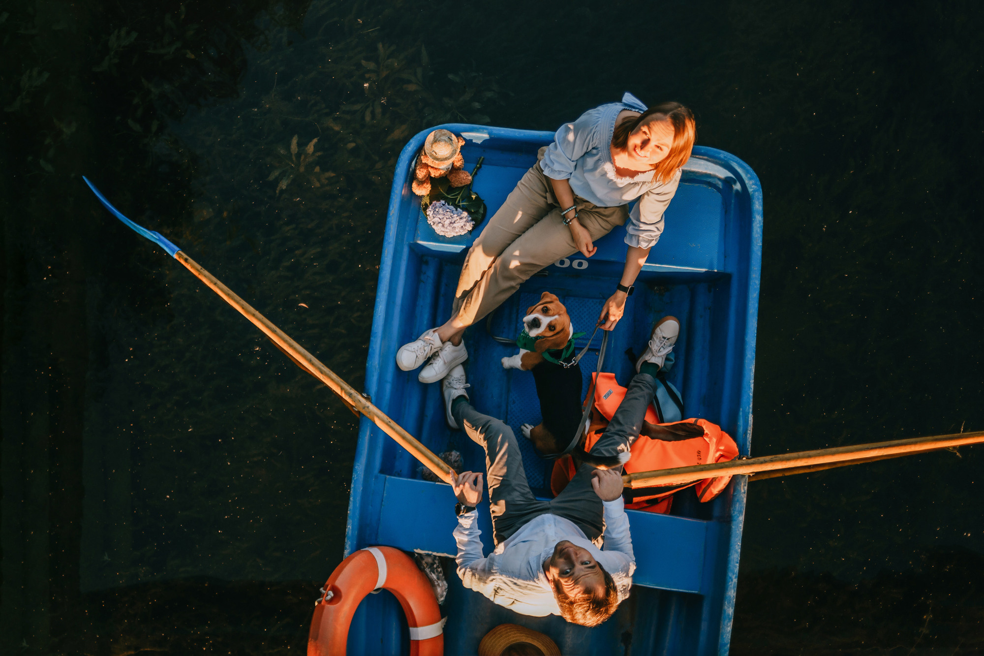 Марина, Максим и Дэй. Фотограф-анималист Елена Радченко, Москва