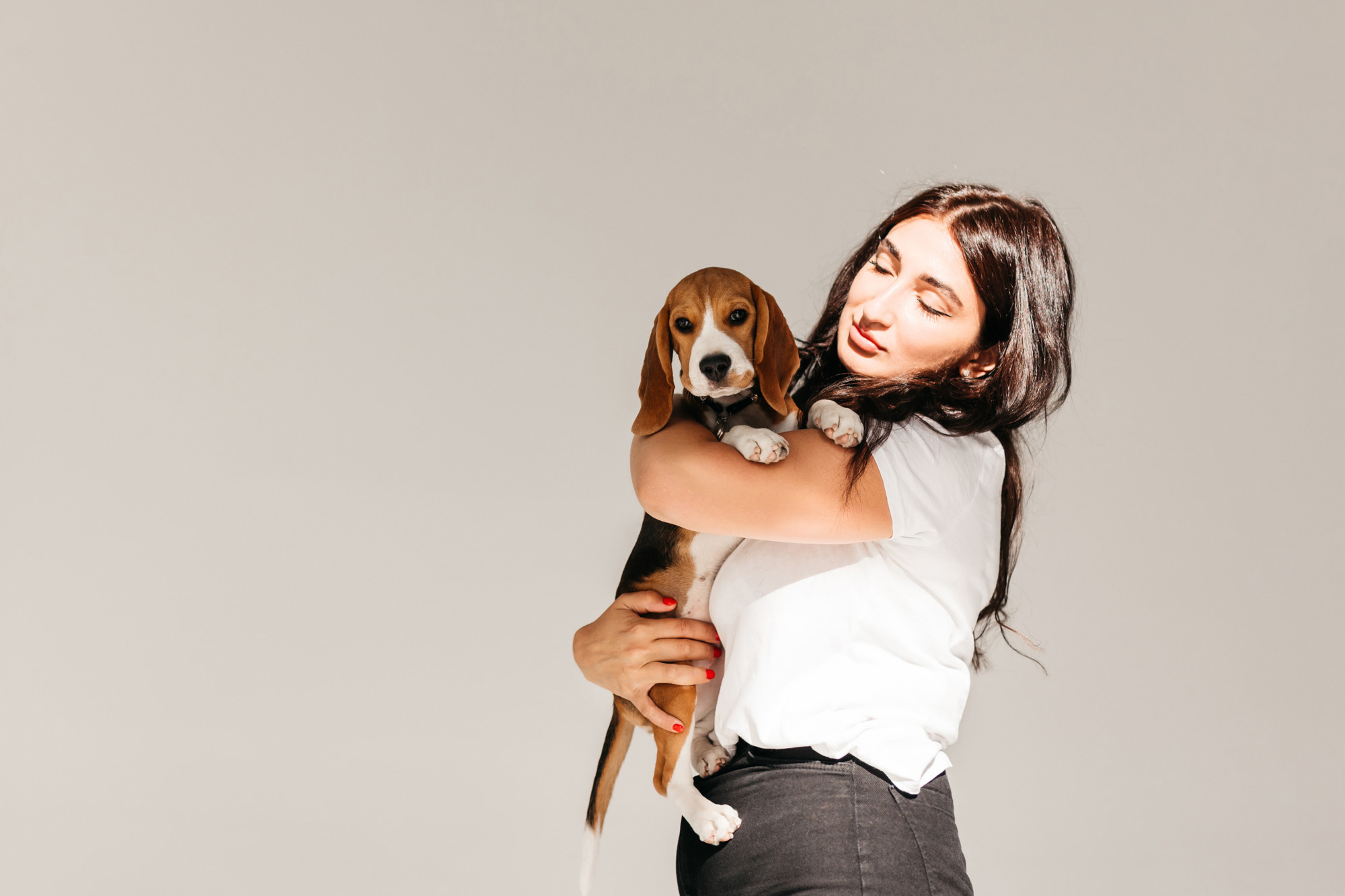 Наталия и Булочка. Фотограф-анималист Елена Радченко, Москва