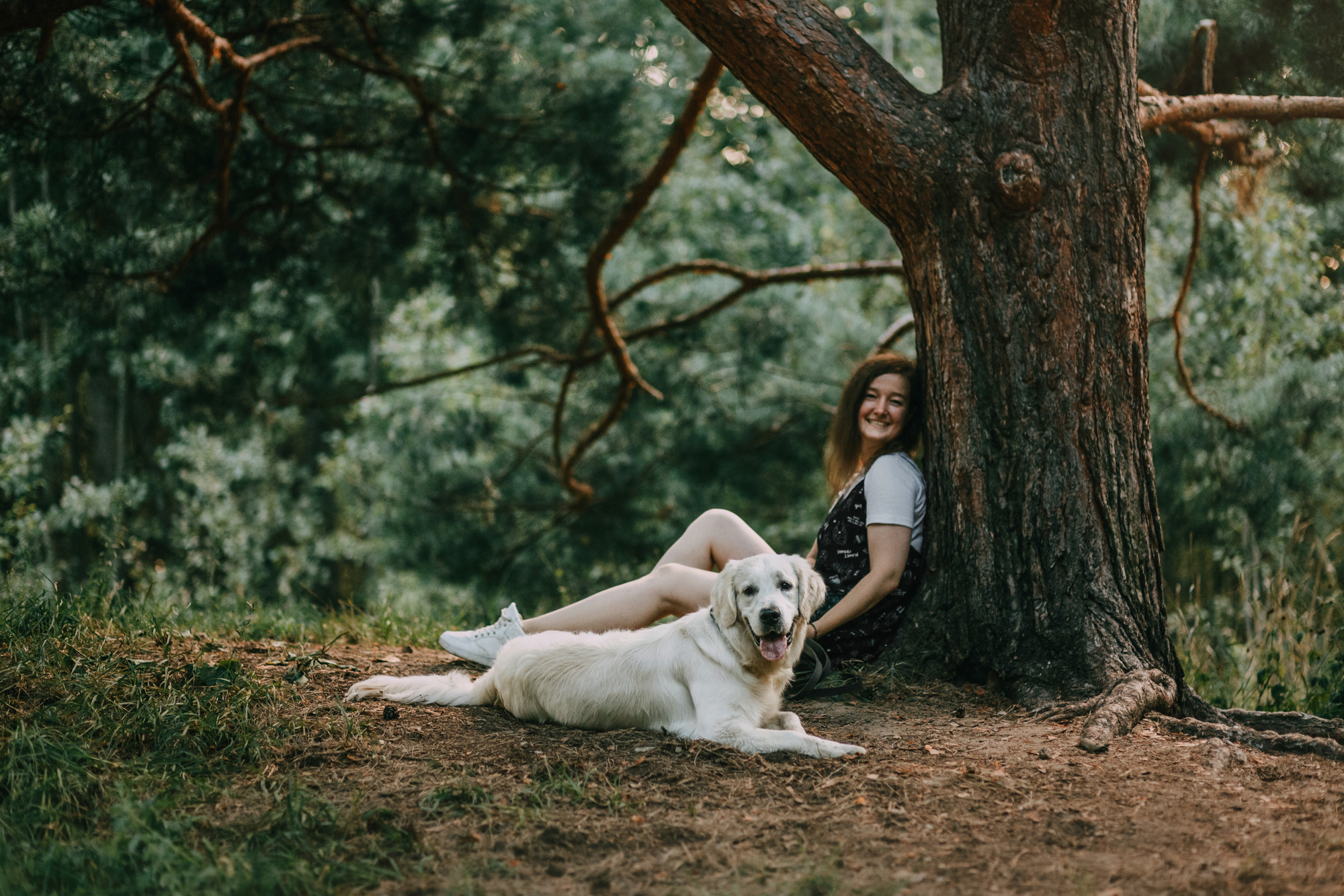 Ольга и Винни. Фотограф-анималист Елена Радченко, Москва