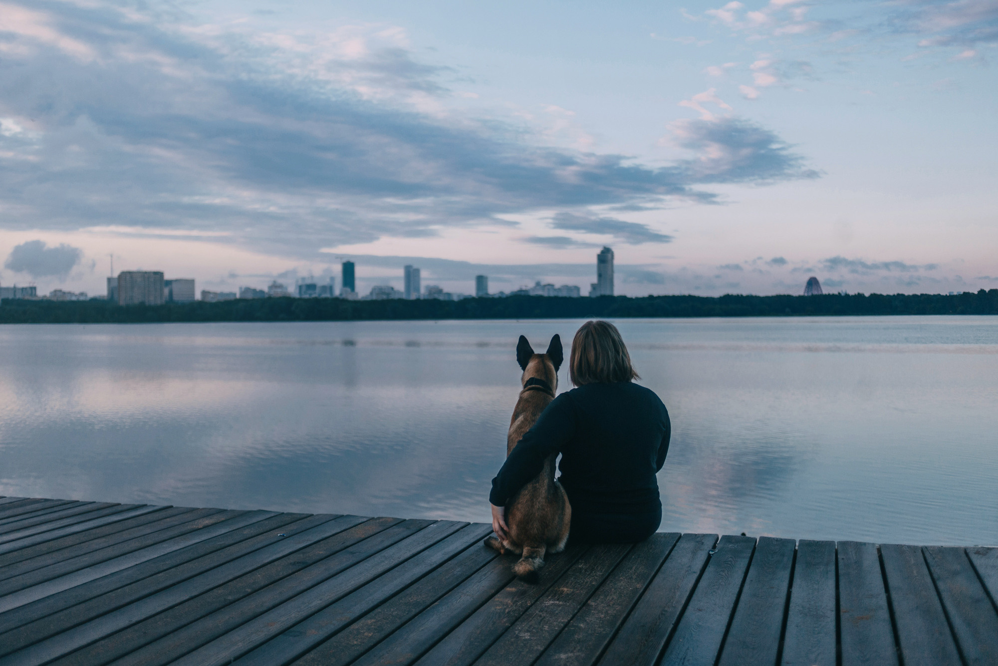 Полина и Ишка. Фотограф-анималист Елена Радченко, Москва