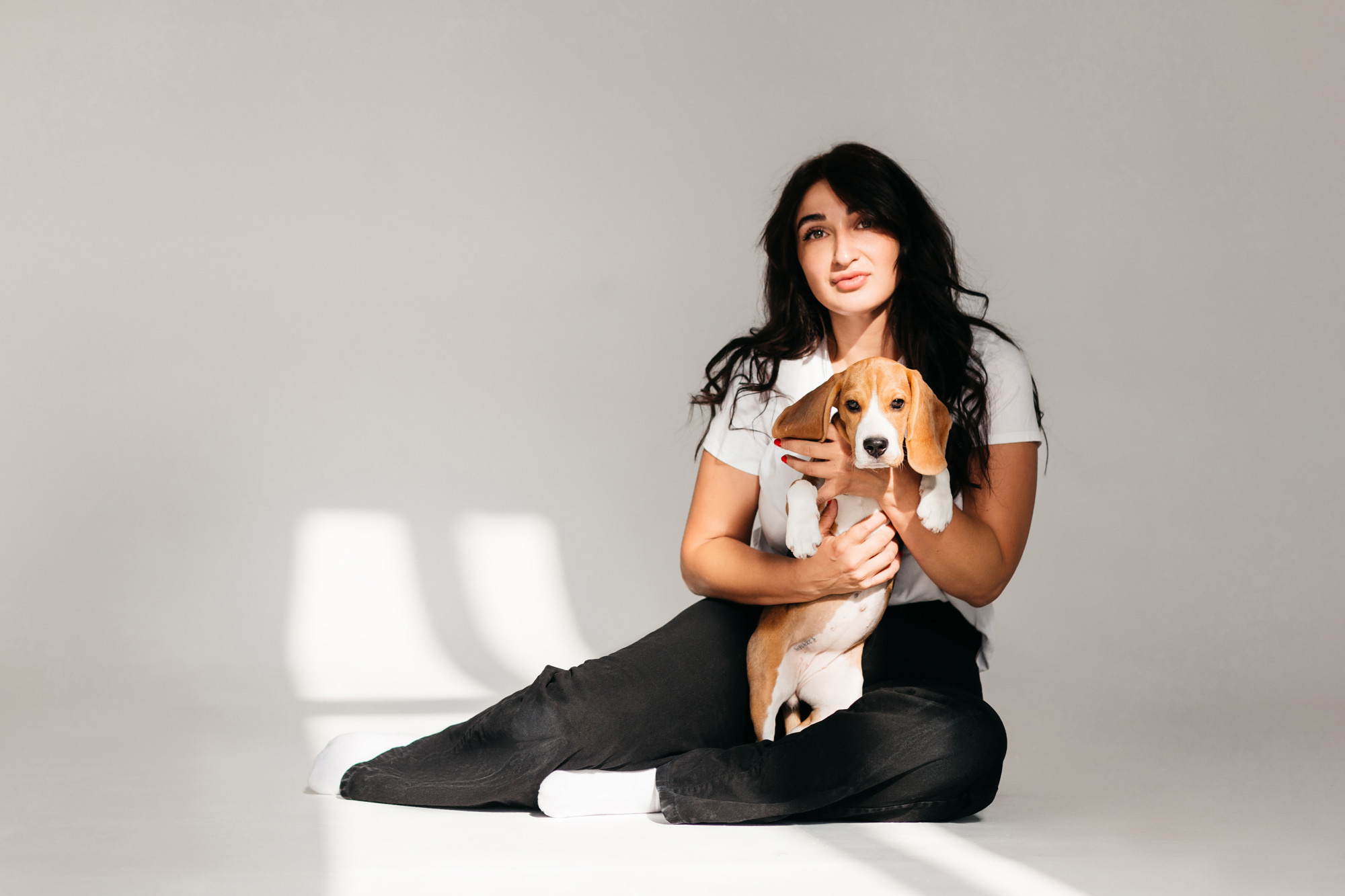 Наталия и Булочка. Фотограф-анималист Елена Радченко, Москва