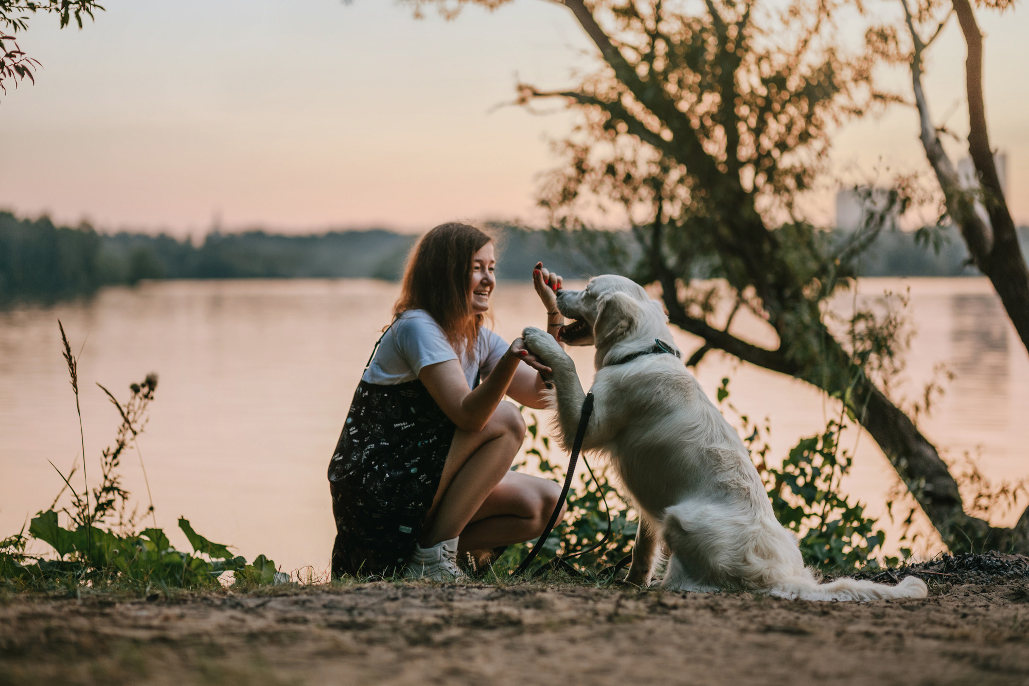 Ольга и Винни. Фотограф-анималист Елена Радченко, Москва