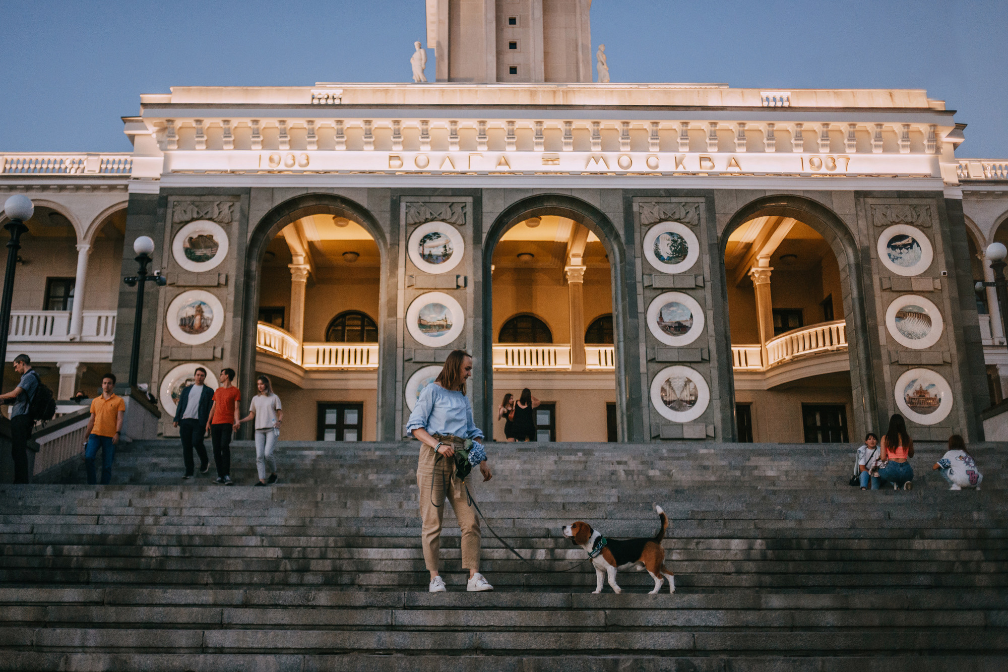 Марина, Максим и Дэй. Фотограф-анималист Елена Радченко, Москва