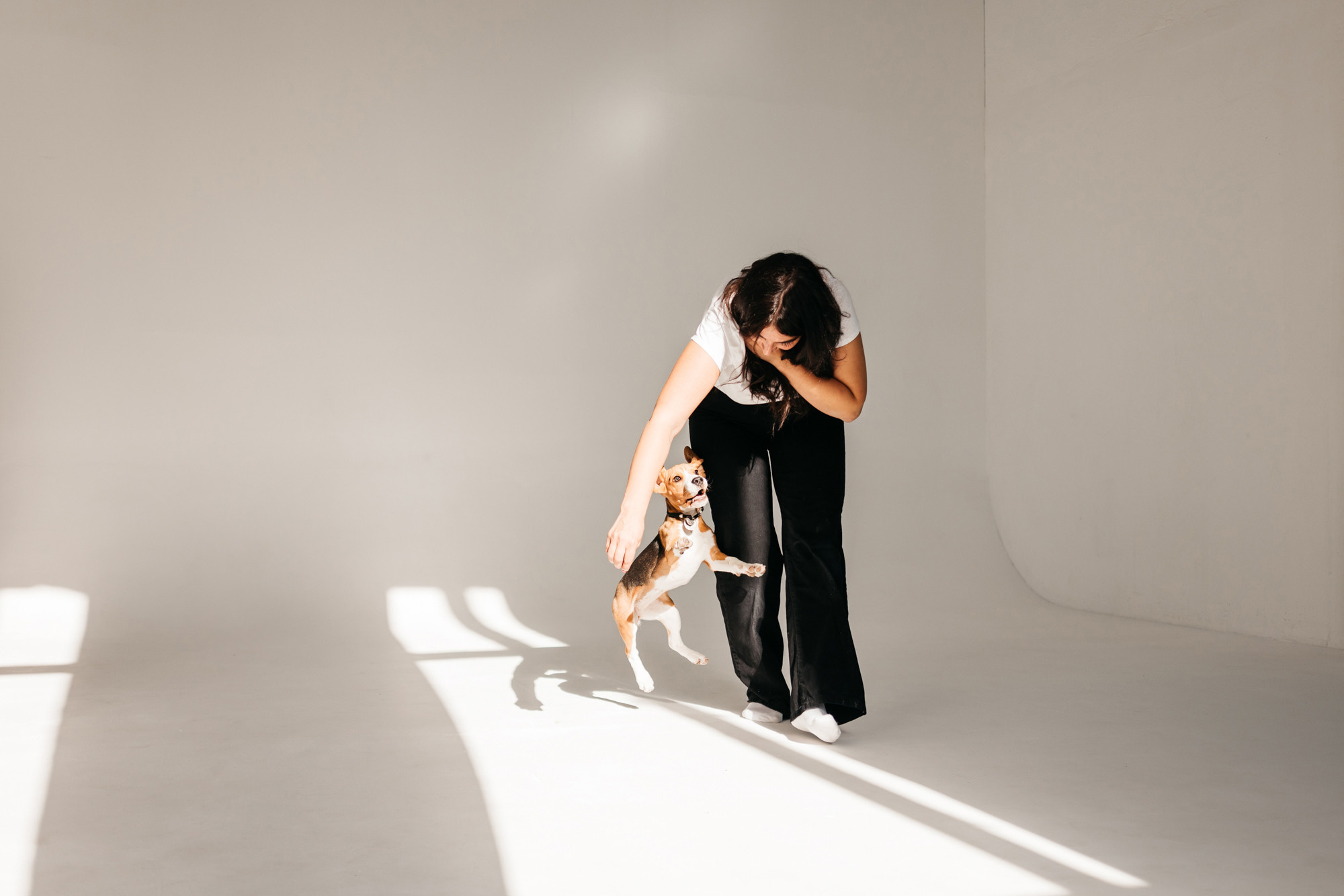 Наталия и Булочка. Фотограф-анималист Елена Радченко, Москва