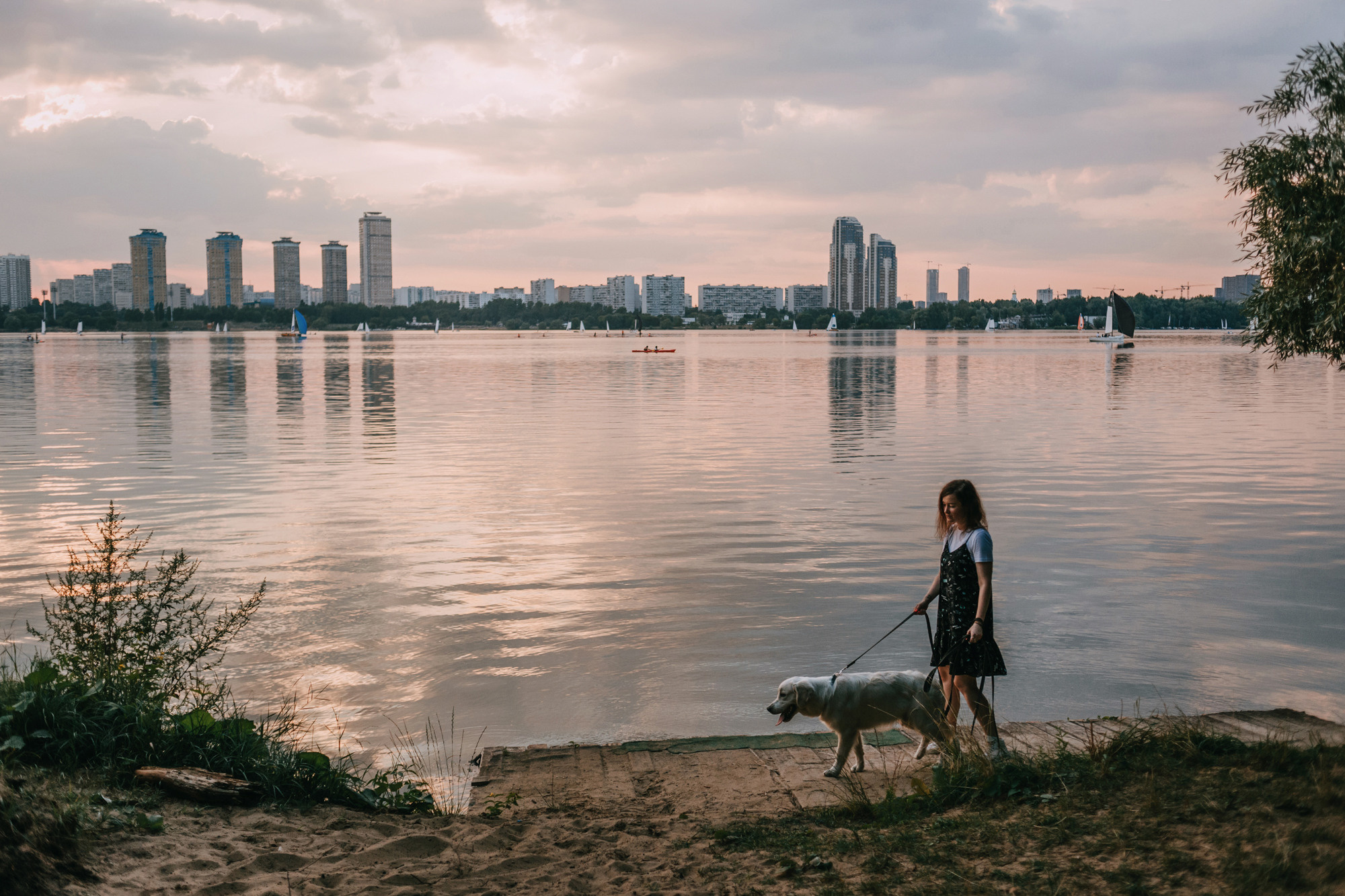Ольга и Винни. Фотограф-анималист Елена Радченко, Москва