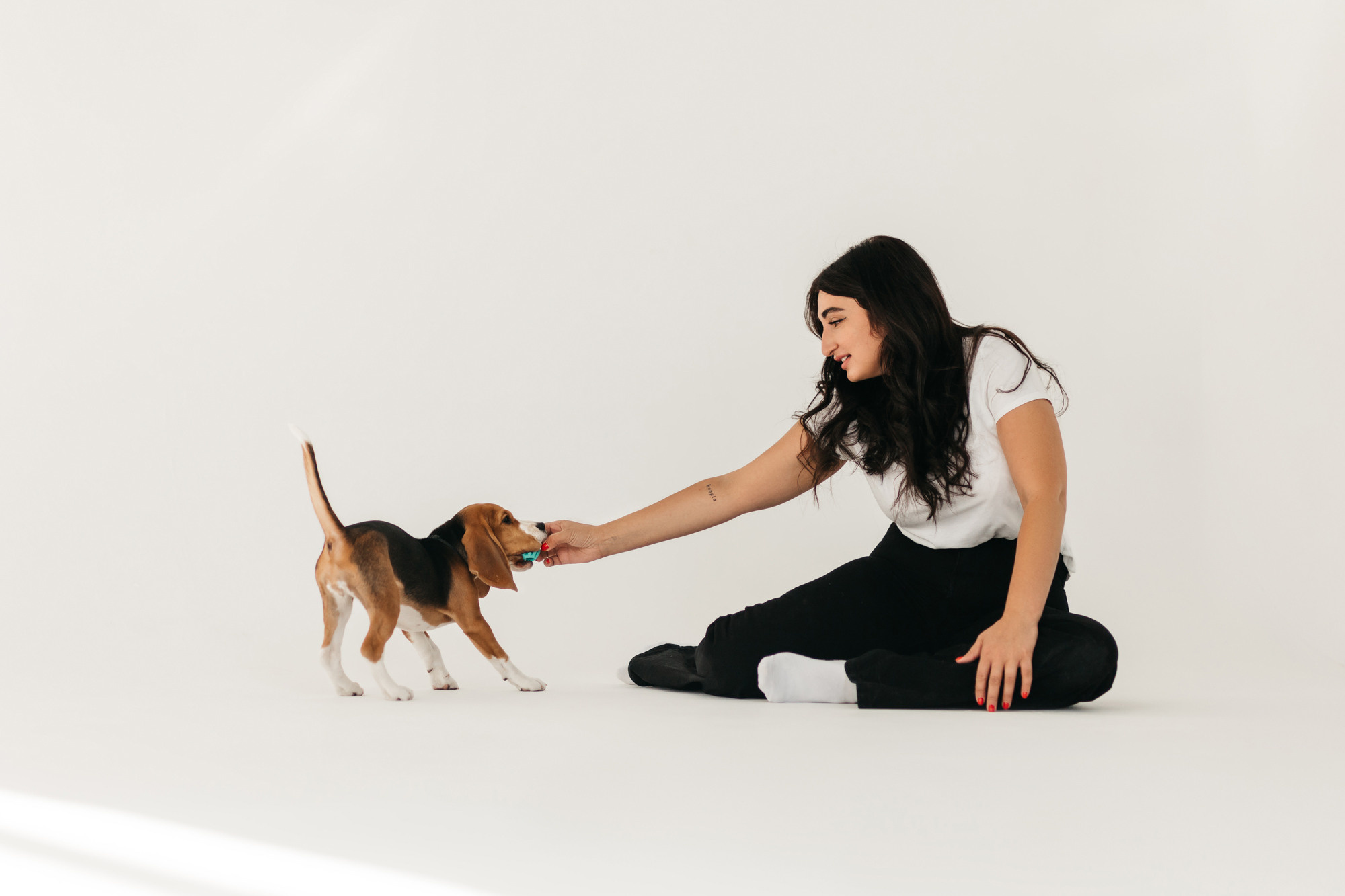 Наталия и Булочка. Фотограф-анималист Елена Радченко, Москва