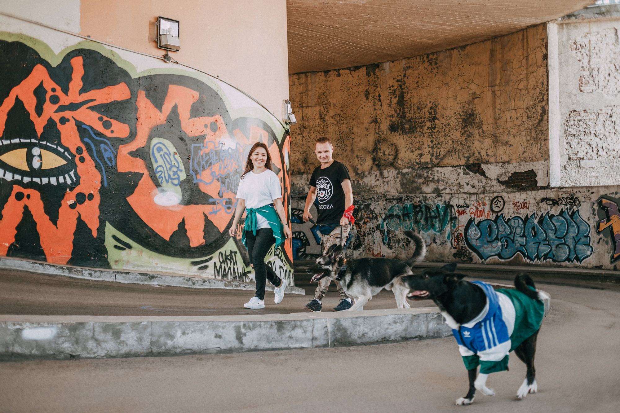 Элина, Слава, Байкал и Аксель. Фотограф-анималист Елена Радченко, Москва