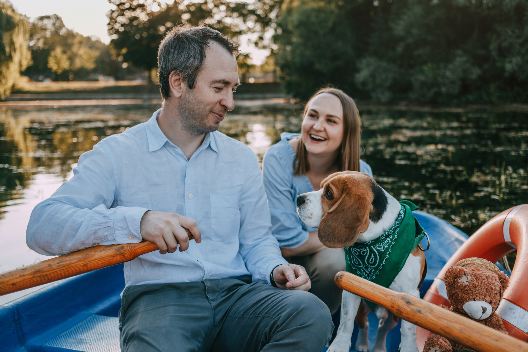 Марина, Максим и Дэй. Фотограф-анималист Елена Радченко, Москва
