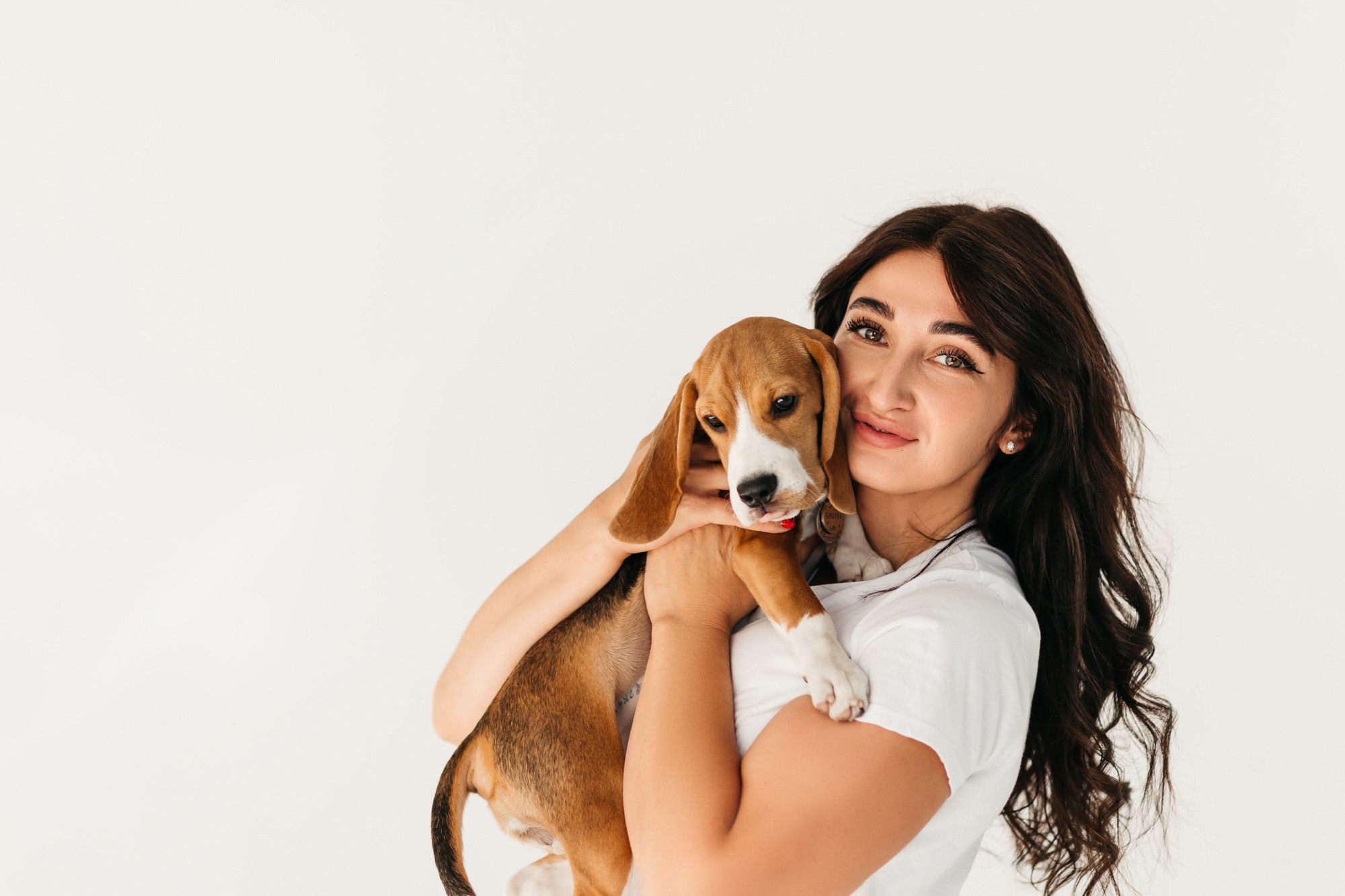 Наталия и Булочка. Фотограф-анималист Елена Радченко, Москва