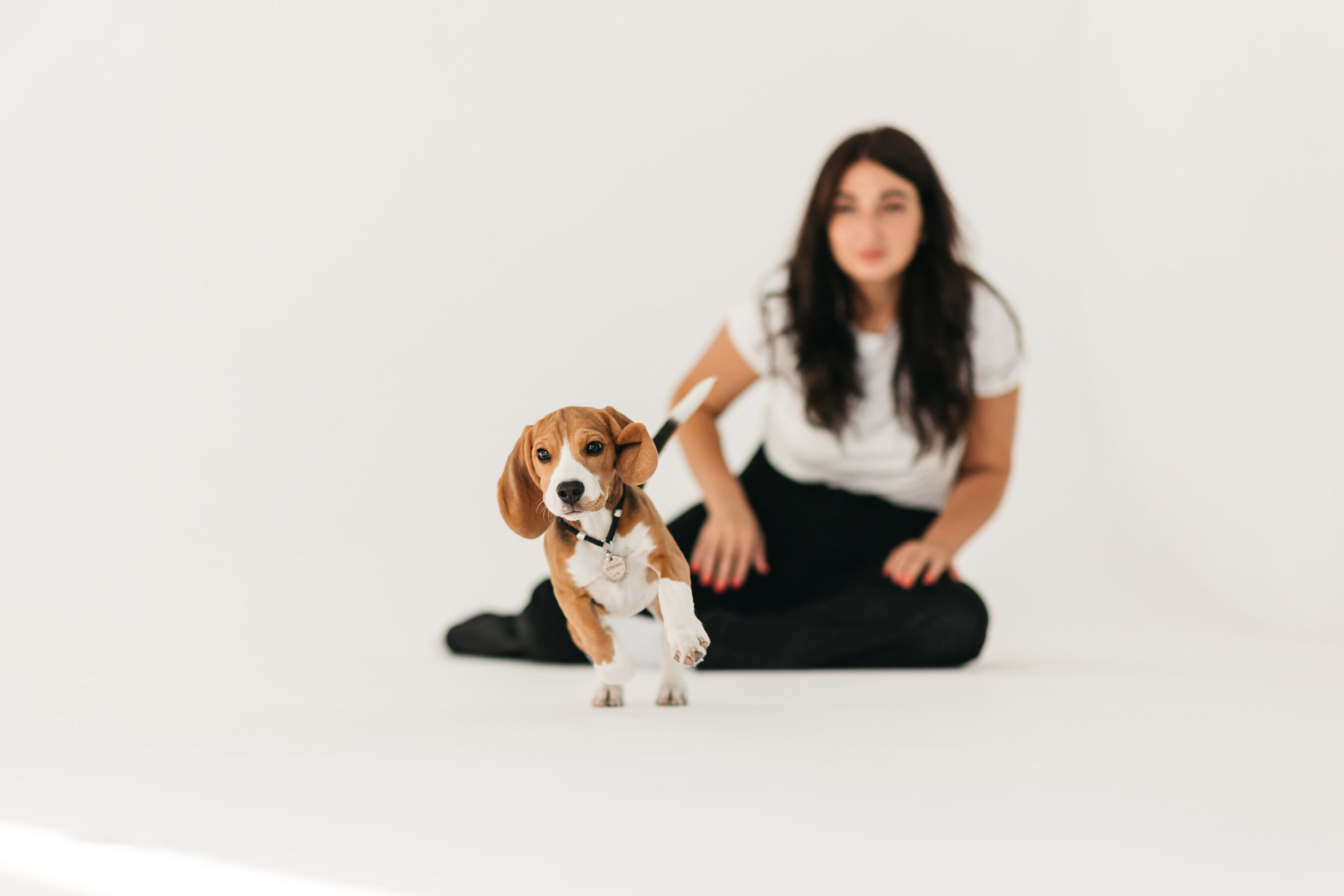 Наталия и Булочка. Фотограф-анималист Елена Радченко, Москва