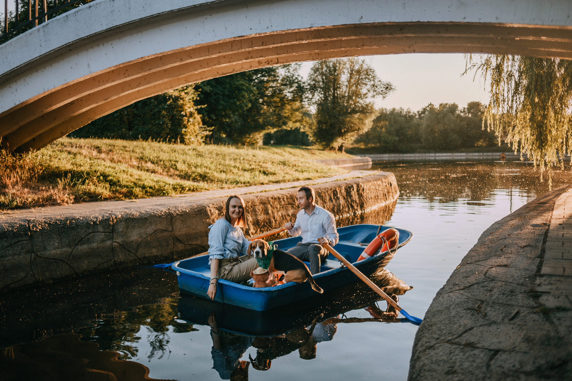 Марина, Максим и Дэй. Фотограф-анималист Елена Радченко, Москва