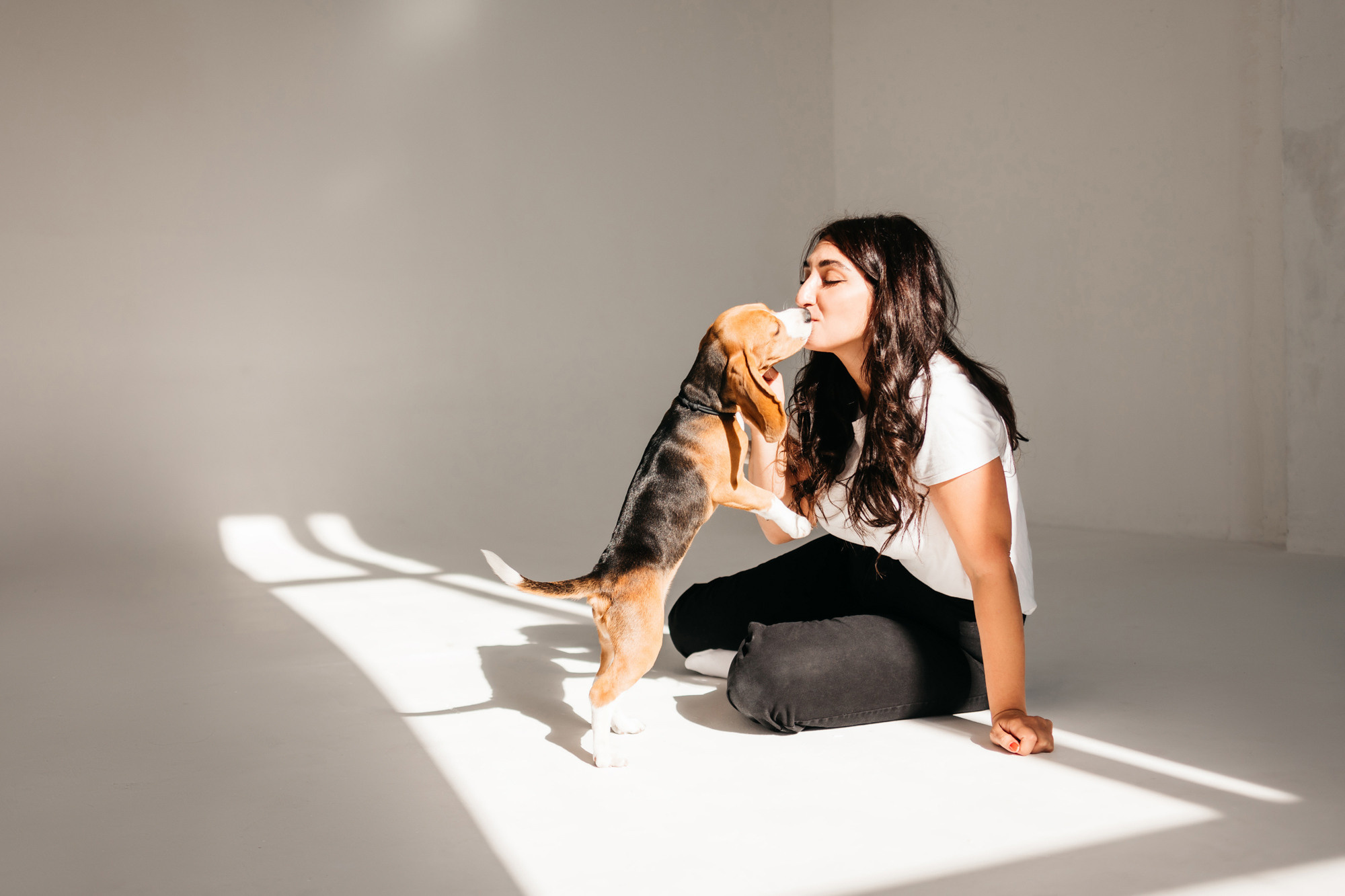 Наталия и Булочка. Фотограф-анималист Елена Радченко, Москва