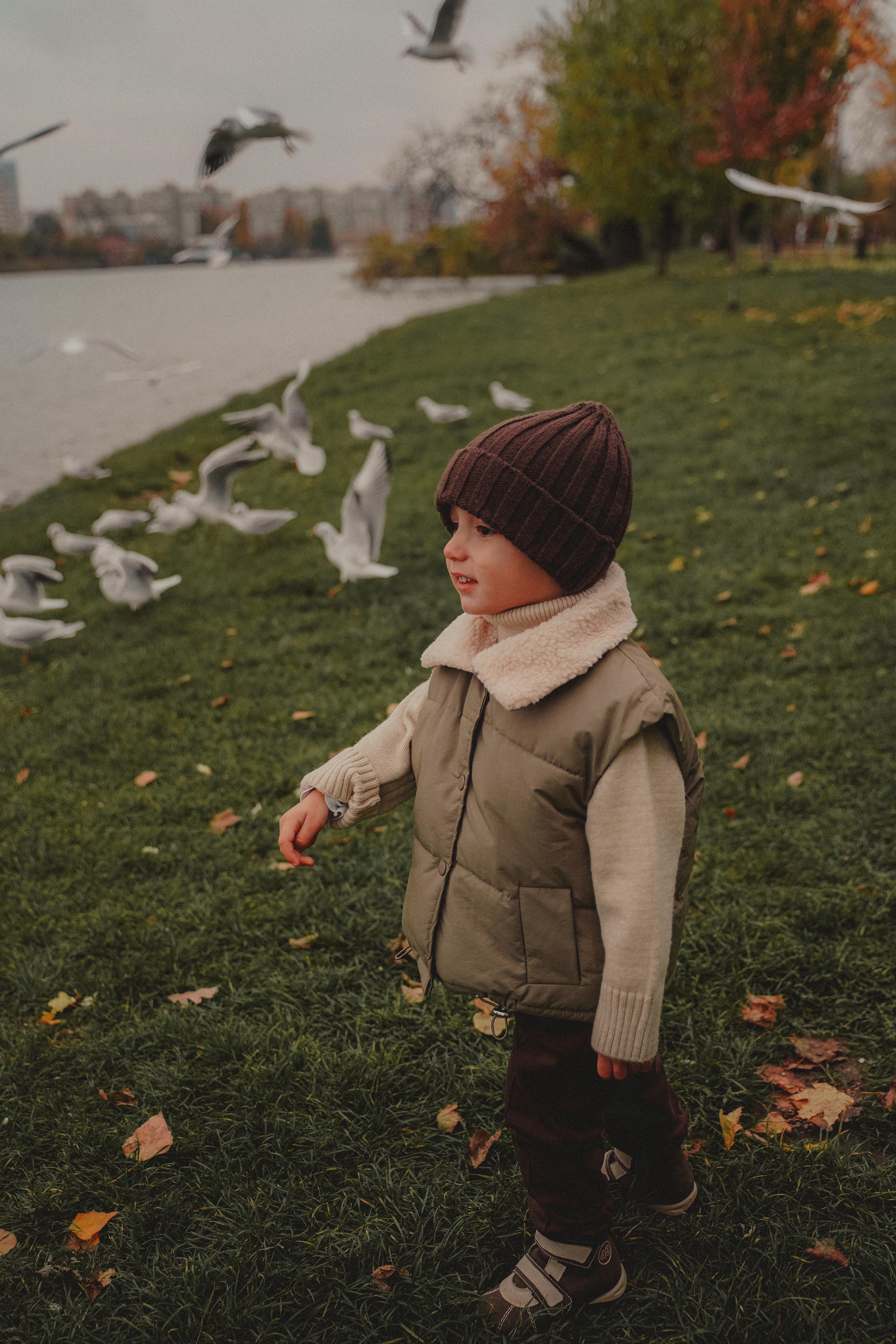 Осенняя фотосессия в парке Солнечный остров. Семейный и женский фотограф в Краснодаре Анастасия Приймак