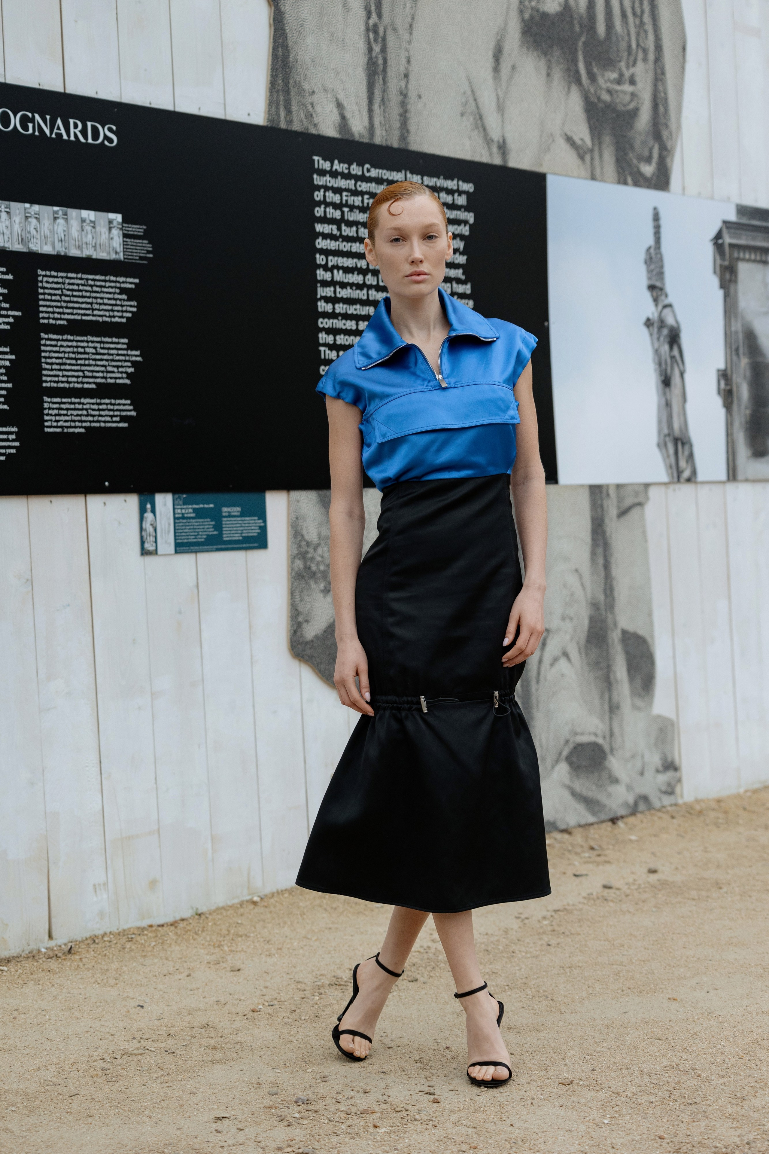 OFF WHITE PFW WOMENSWEAR FALL-WINTER 24/25. Photographer in Milan Ivan Goncharov