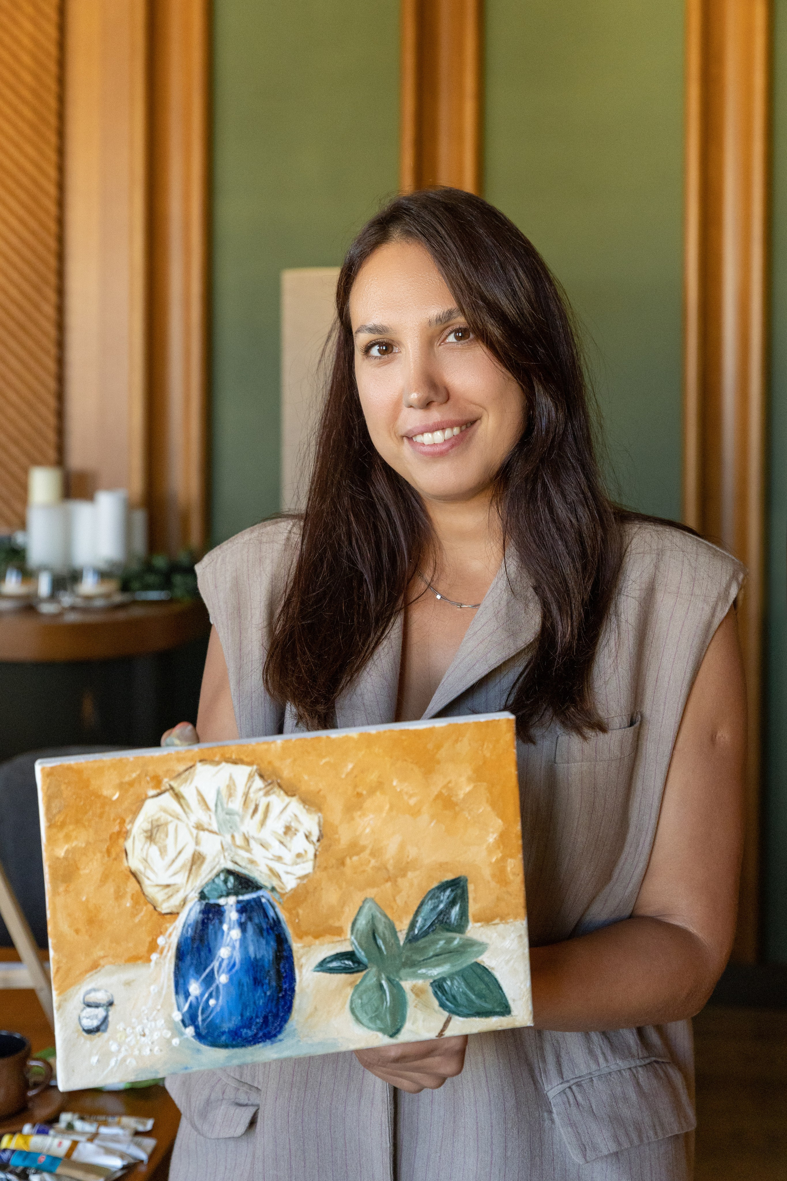 МАСТЕР-КЛАСС ПО ЖИВОПИСИ МАСЛОМ. Фотограф в Сочи Екатерина Потапова