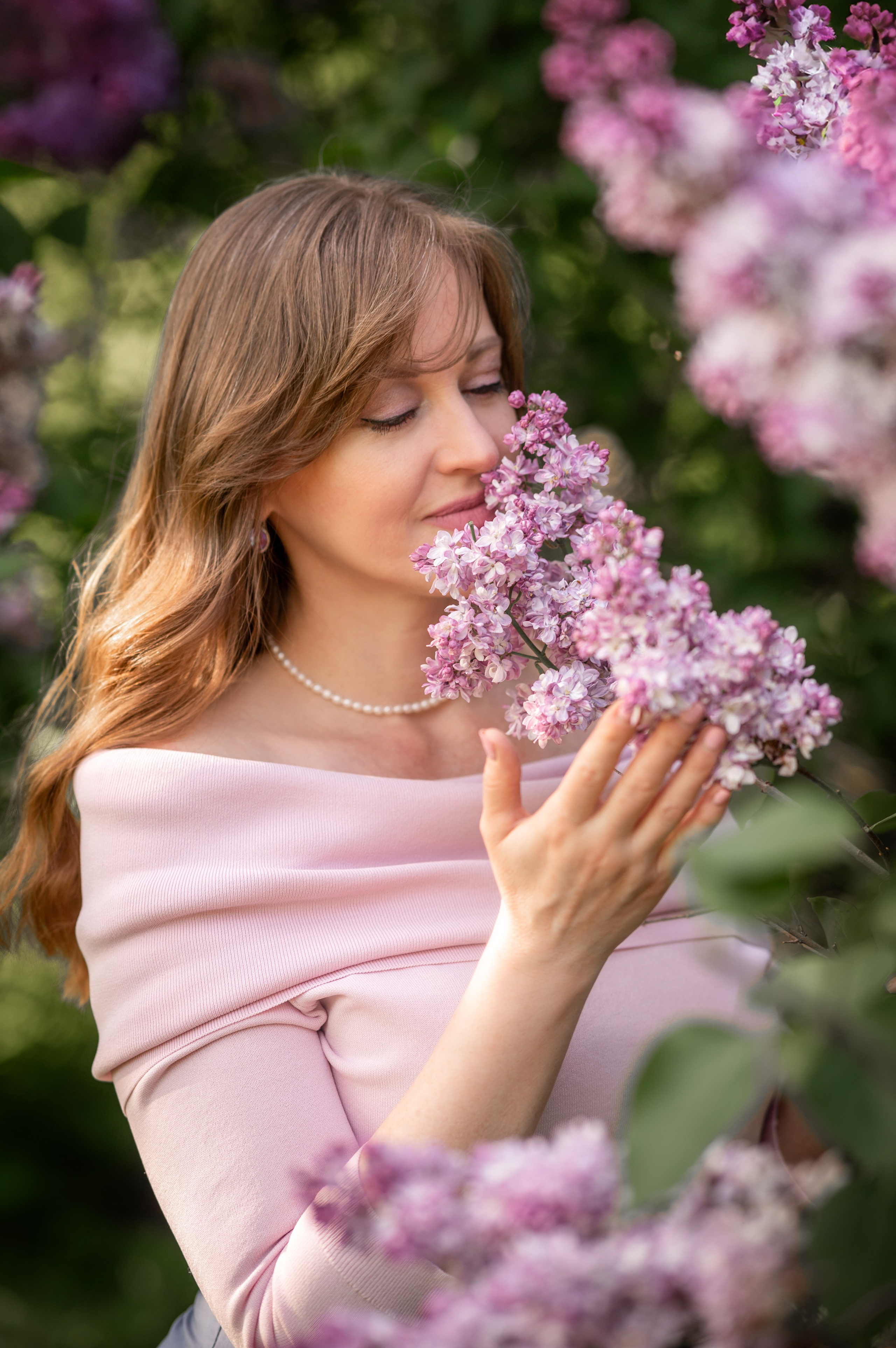 Марина в Сиреневом саду