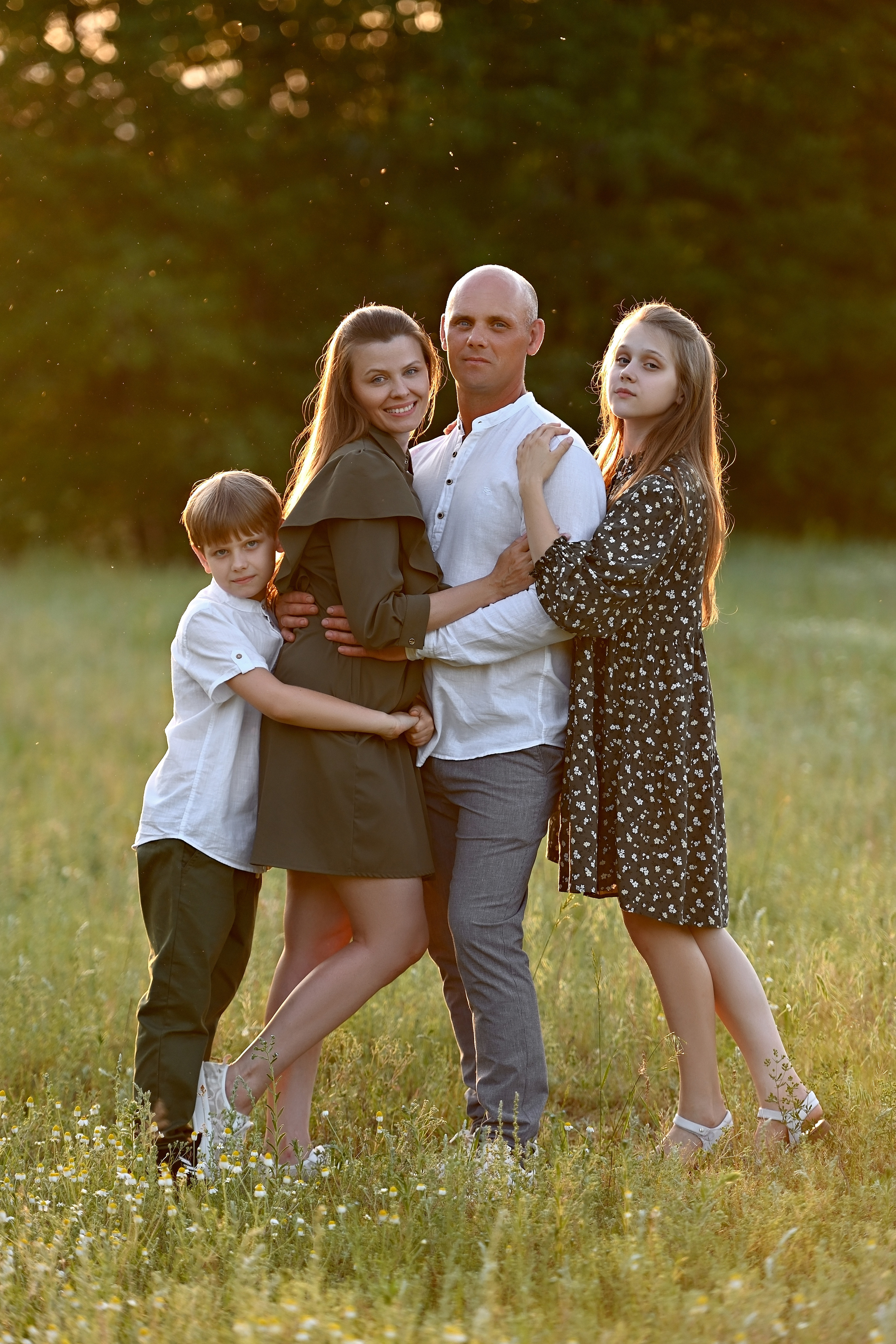 Летняя фотосессия для Наташи и ее семьи. Свадебный и семейный фотограф в Самаре Головань Наталья