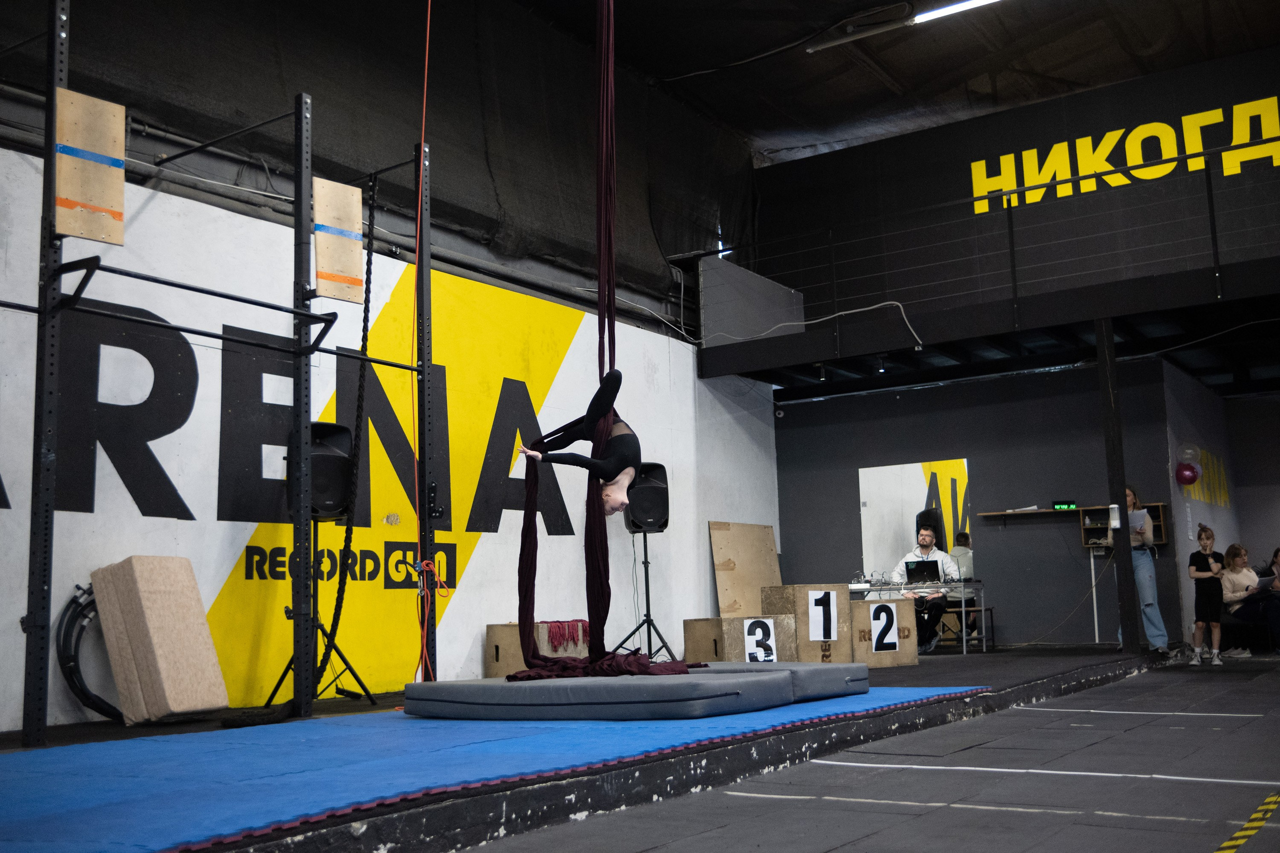 Внутриклубные соревнования по воздушной гимнастике 02.04.23